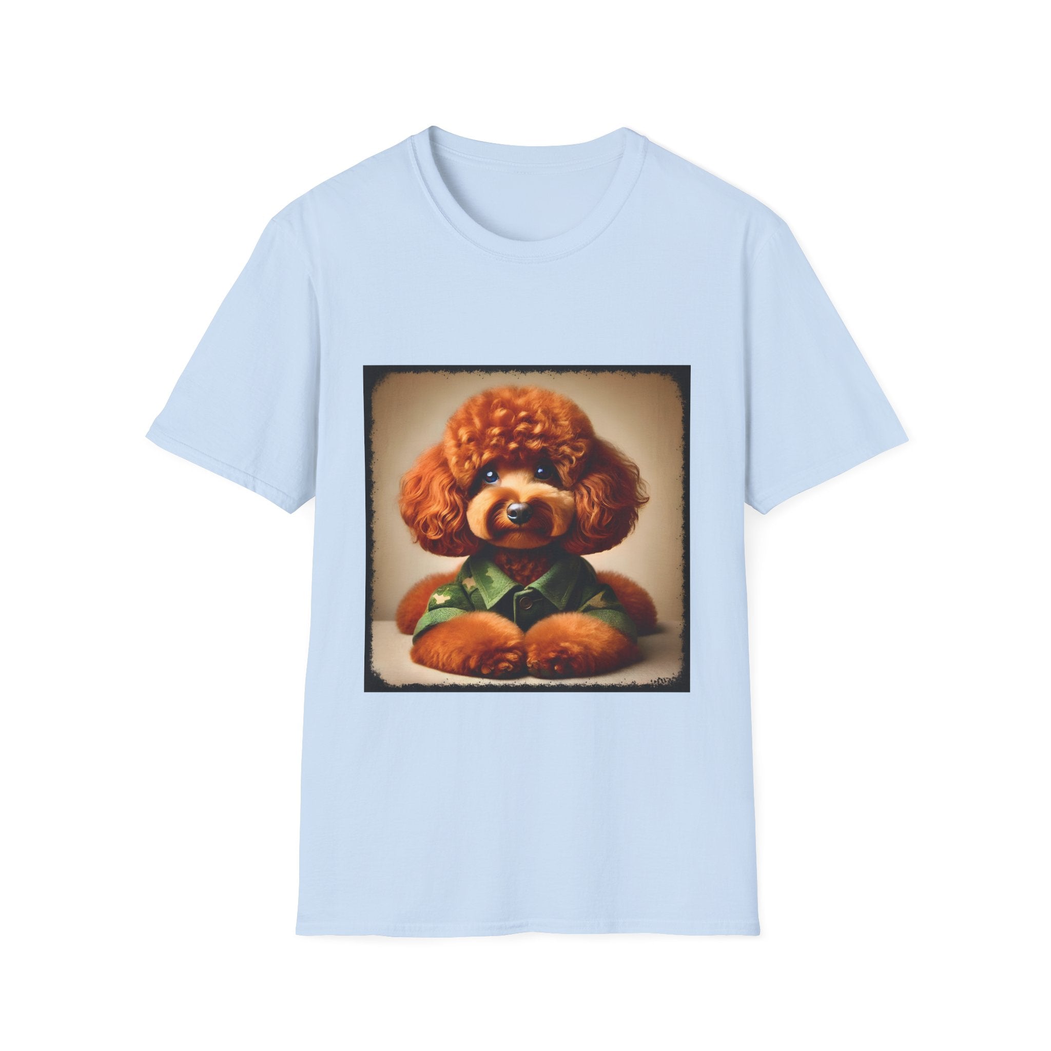 Poodle Tactical Babe | Unisex Dog T-Shirt