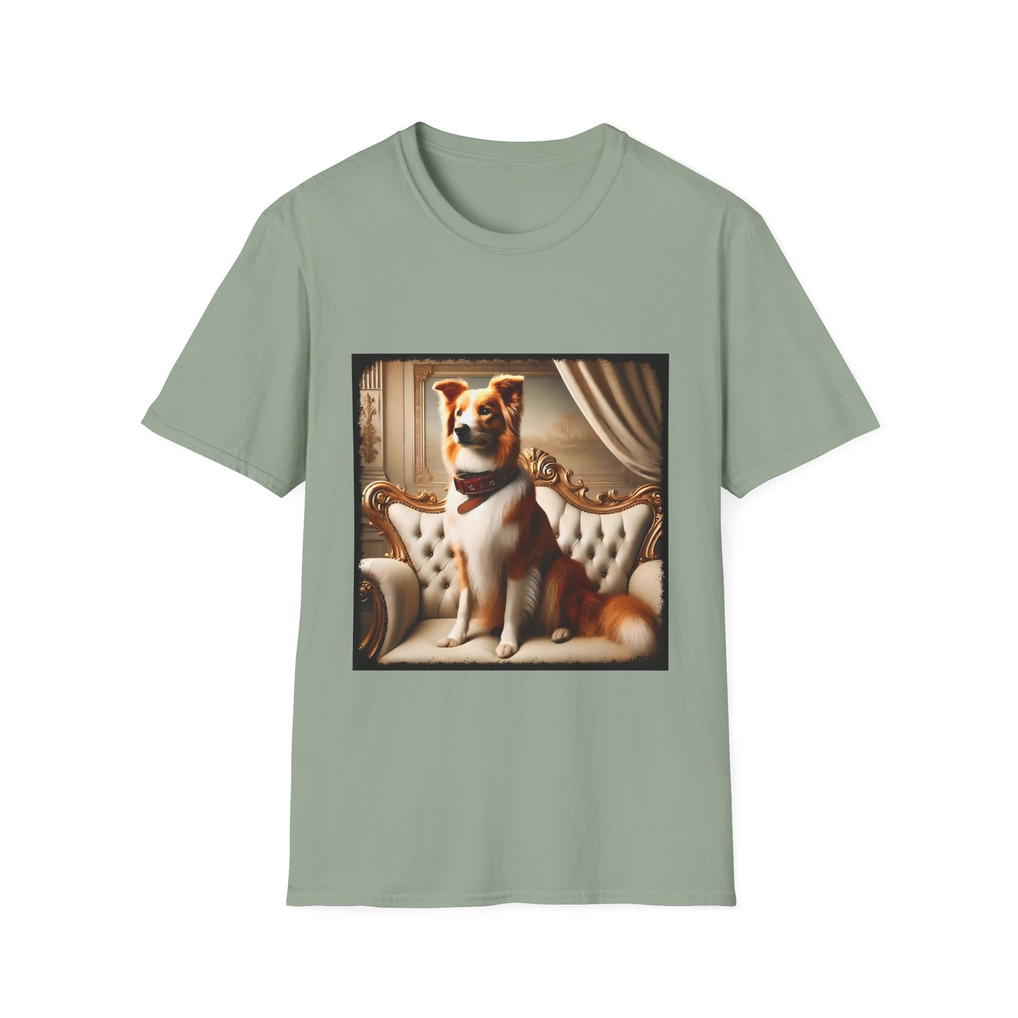 Border Collie Posh Portrait | Unisex Dog T-Shirt