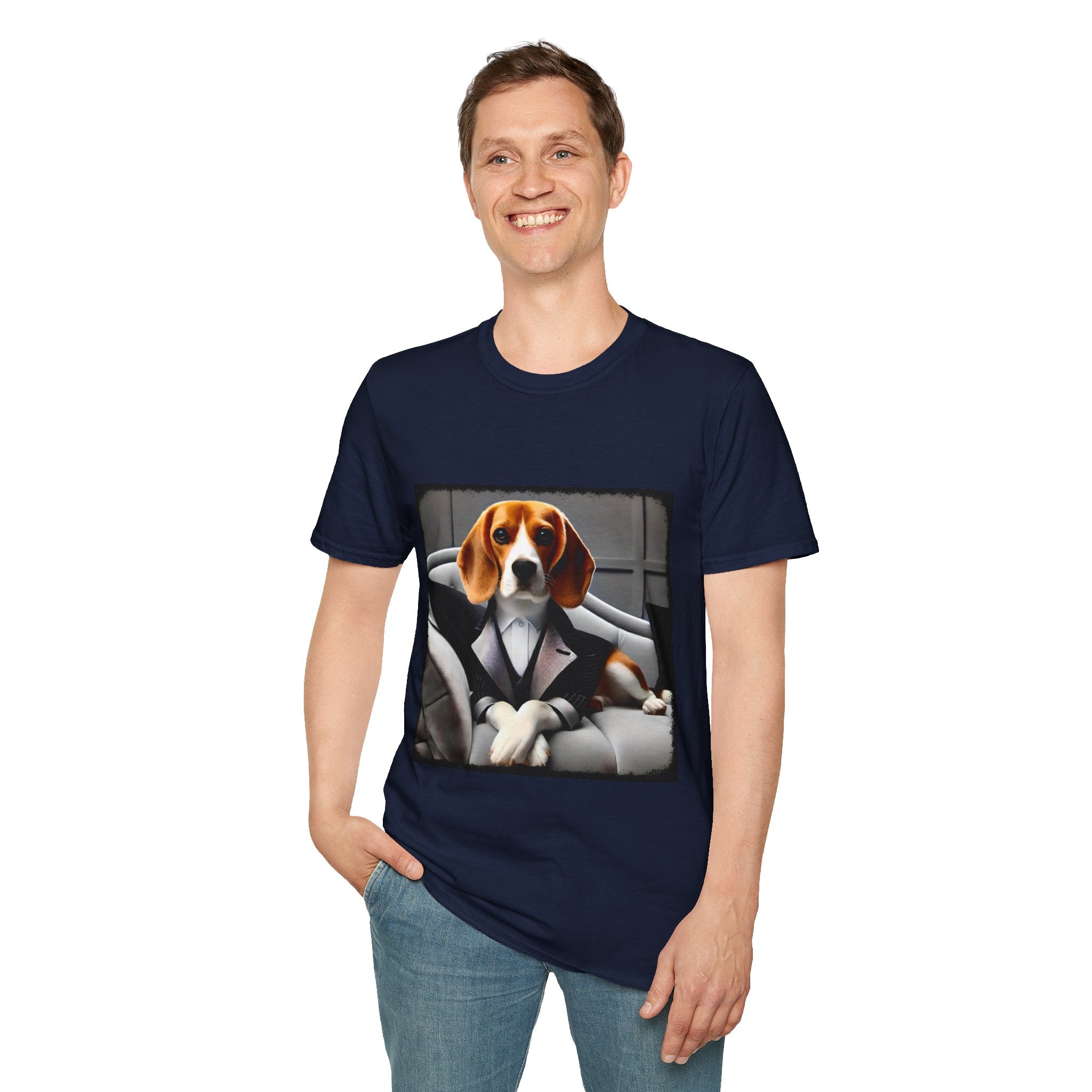 Beagle Tailored Gent | Unisex Dog T-Shirt