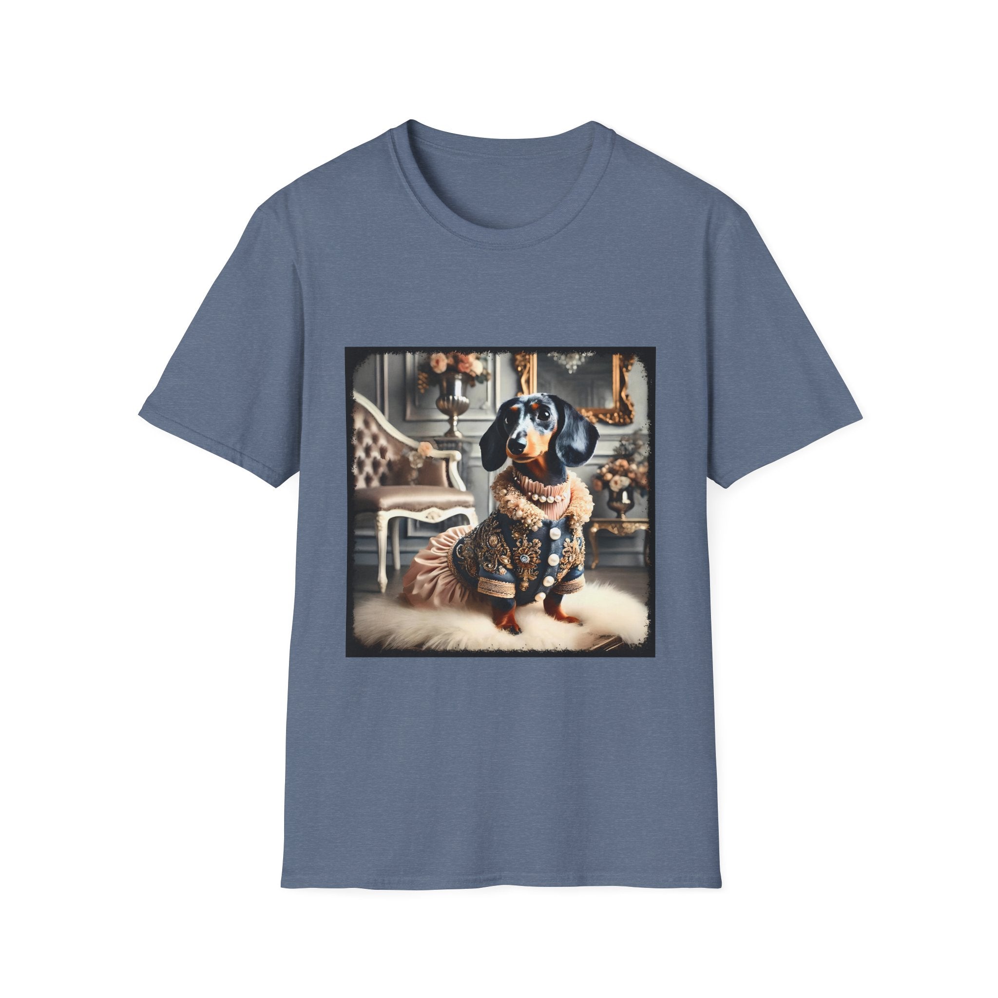 Dachshund Regal Muse | Unisex Dog T-Shirt
