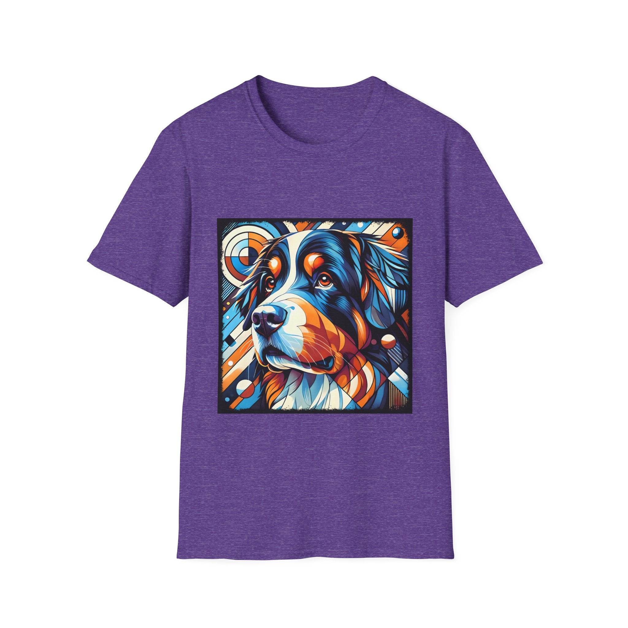 Bernese Mountain Dog Bold Geometric | Unisex Dog T-Shirt