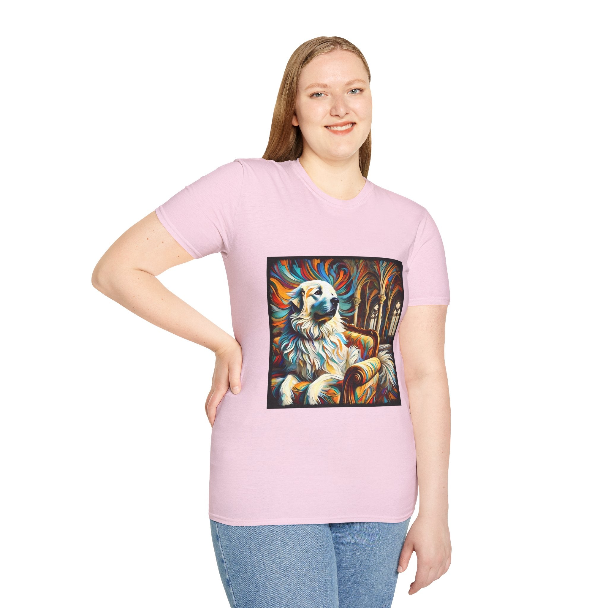 Great Pyrenees Bold Swirl | Unisex Dog T-Shirt