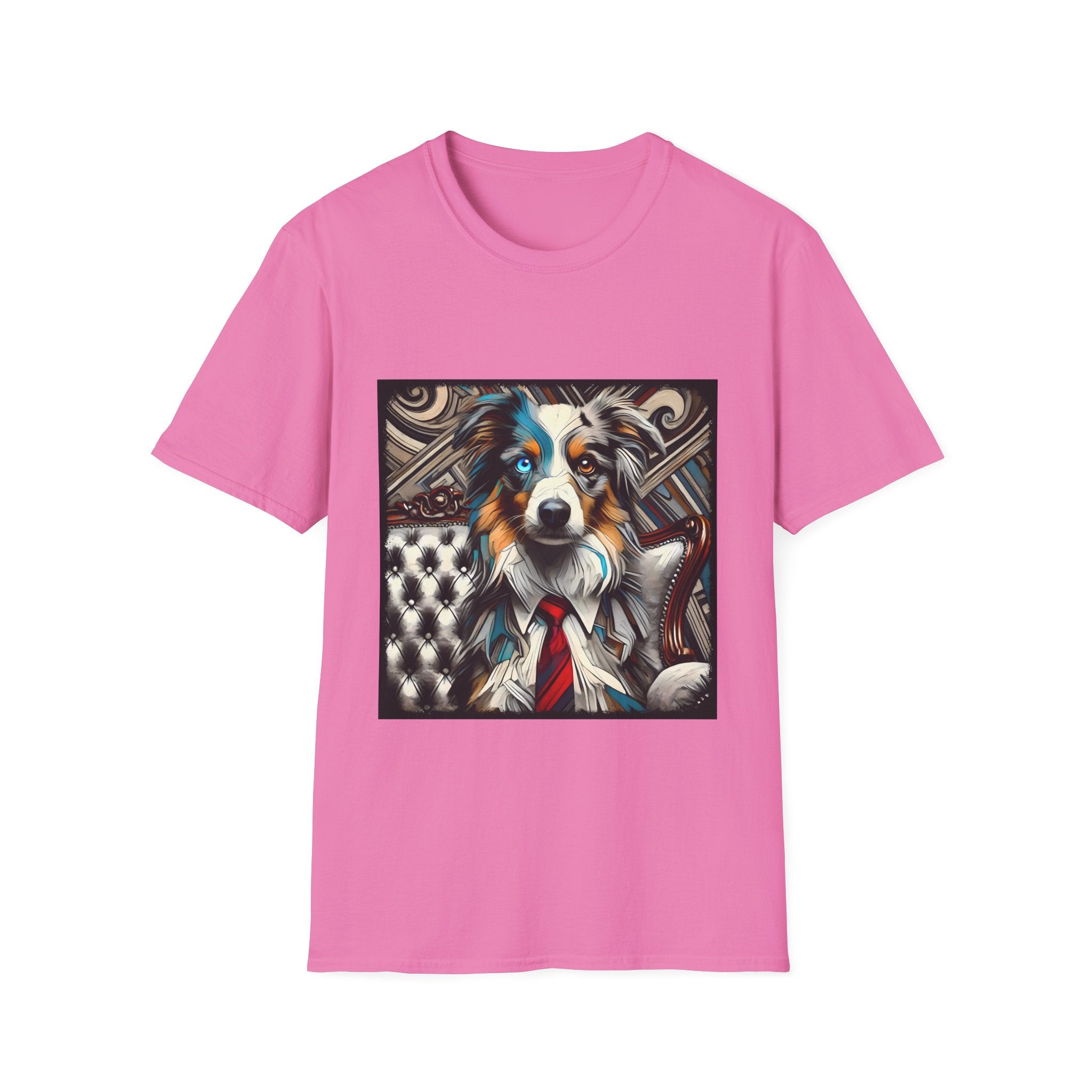 Miniature American Shepherd Bold Gentleman |  Unisex Dog T-Shirt