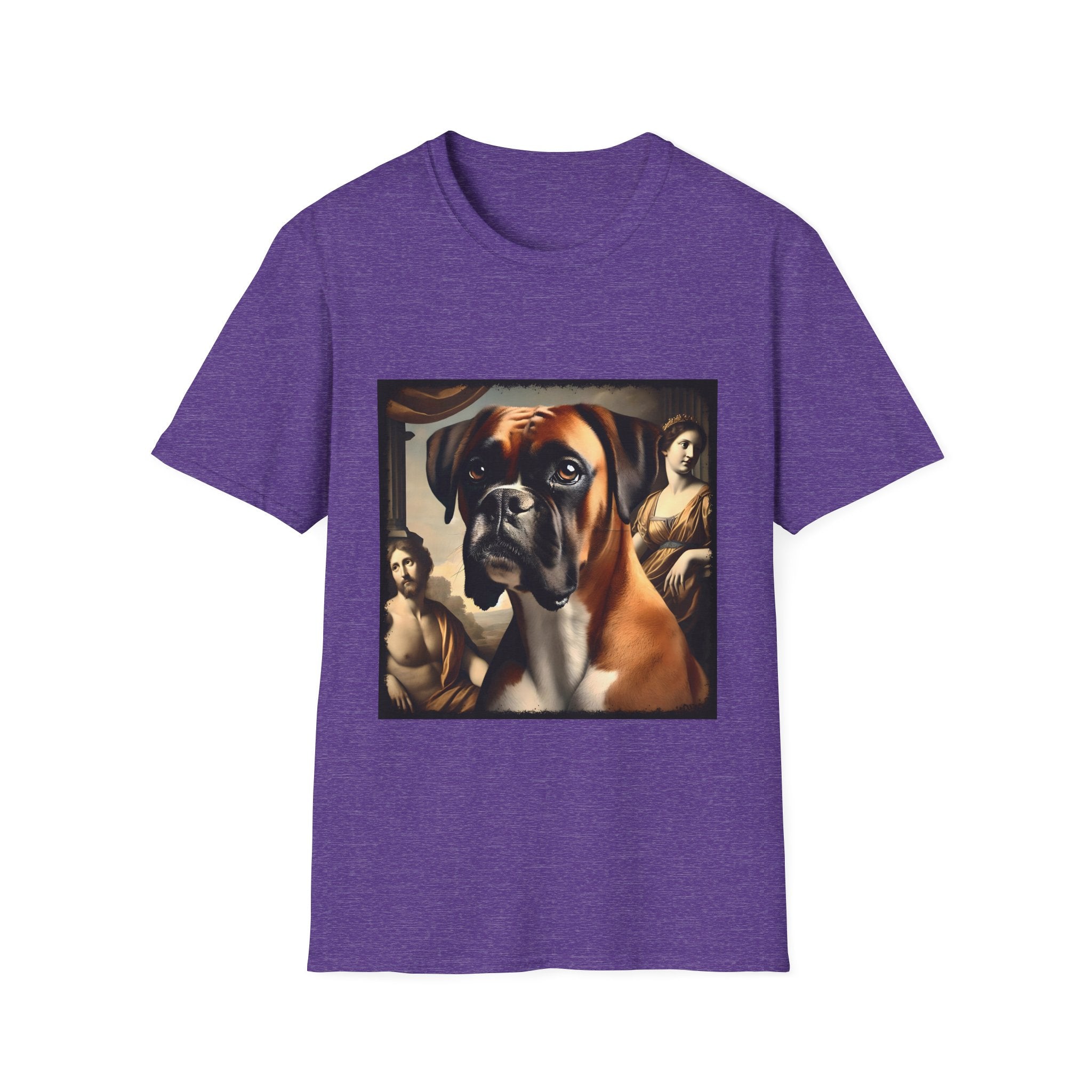 Boxer Posh Portrait | Unisex Dog T-Shirt