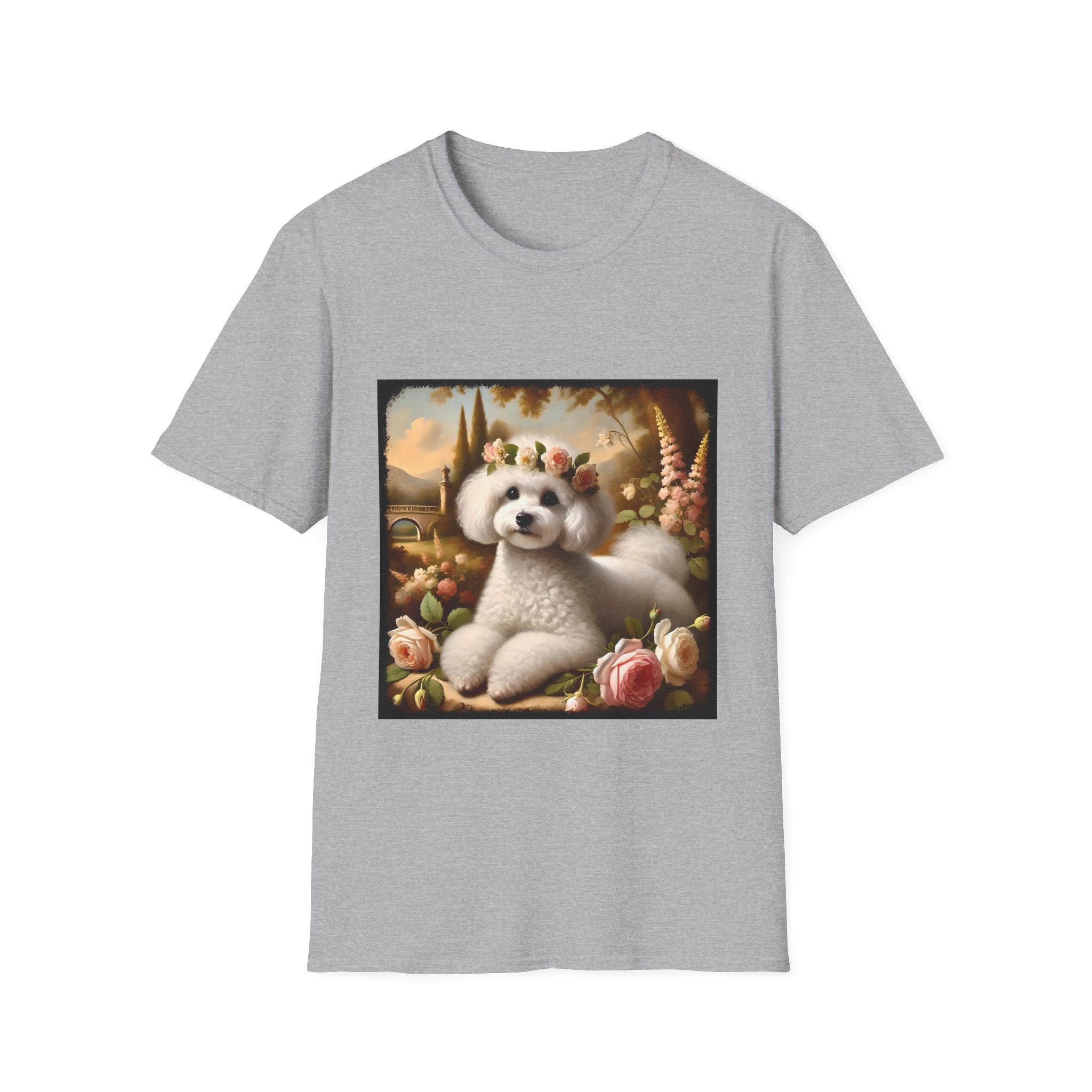 Poodle Botanical Beauty | Unisex Dog T-Shirt