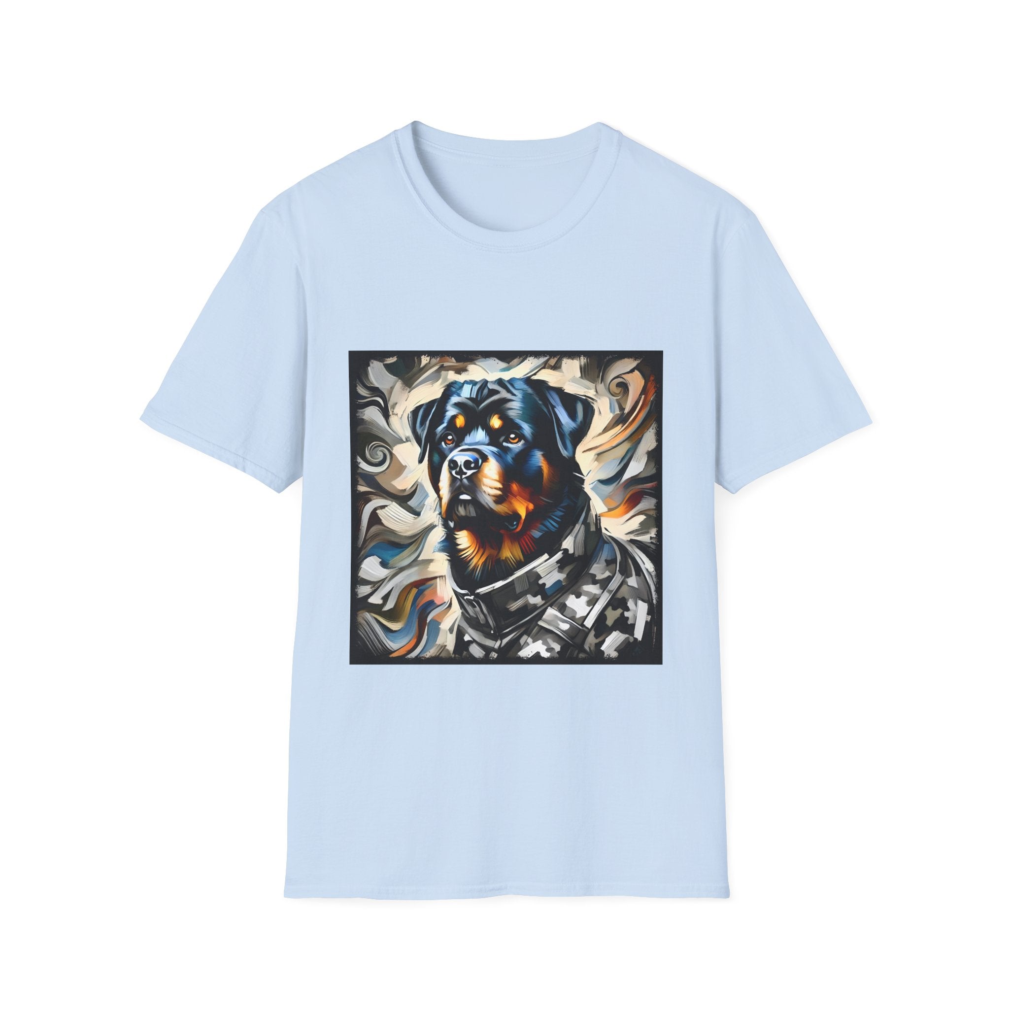Rottweiler Bold Camo Classic | Unisex Dog T-Shirt