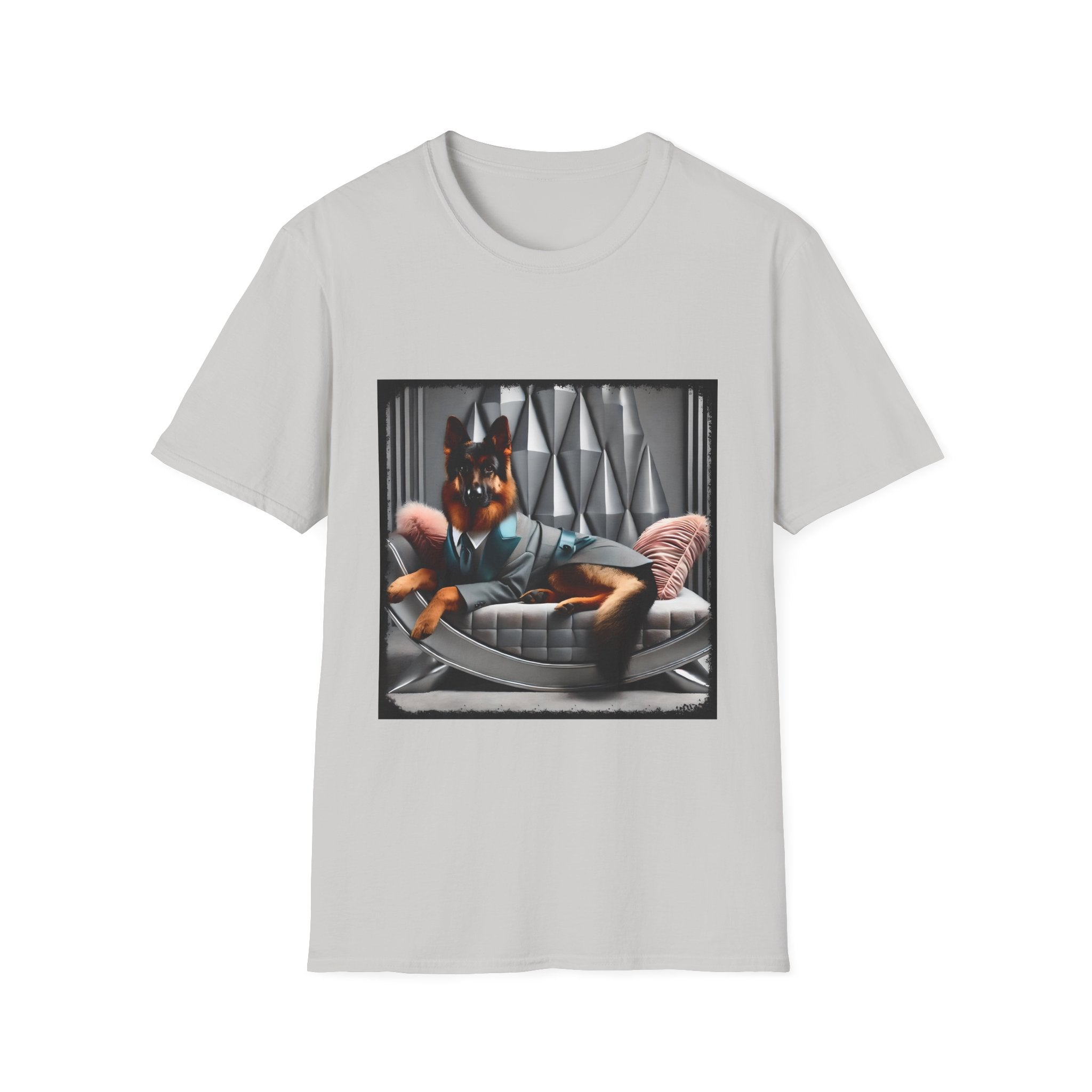 German Shepherd Luxe Muse | Unisex Dog T-Shirt