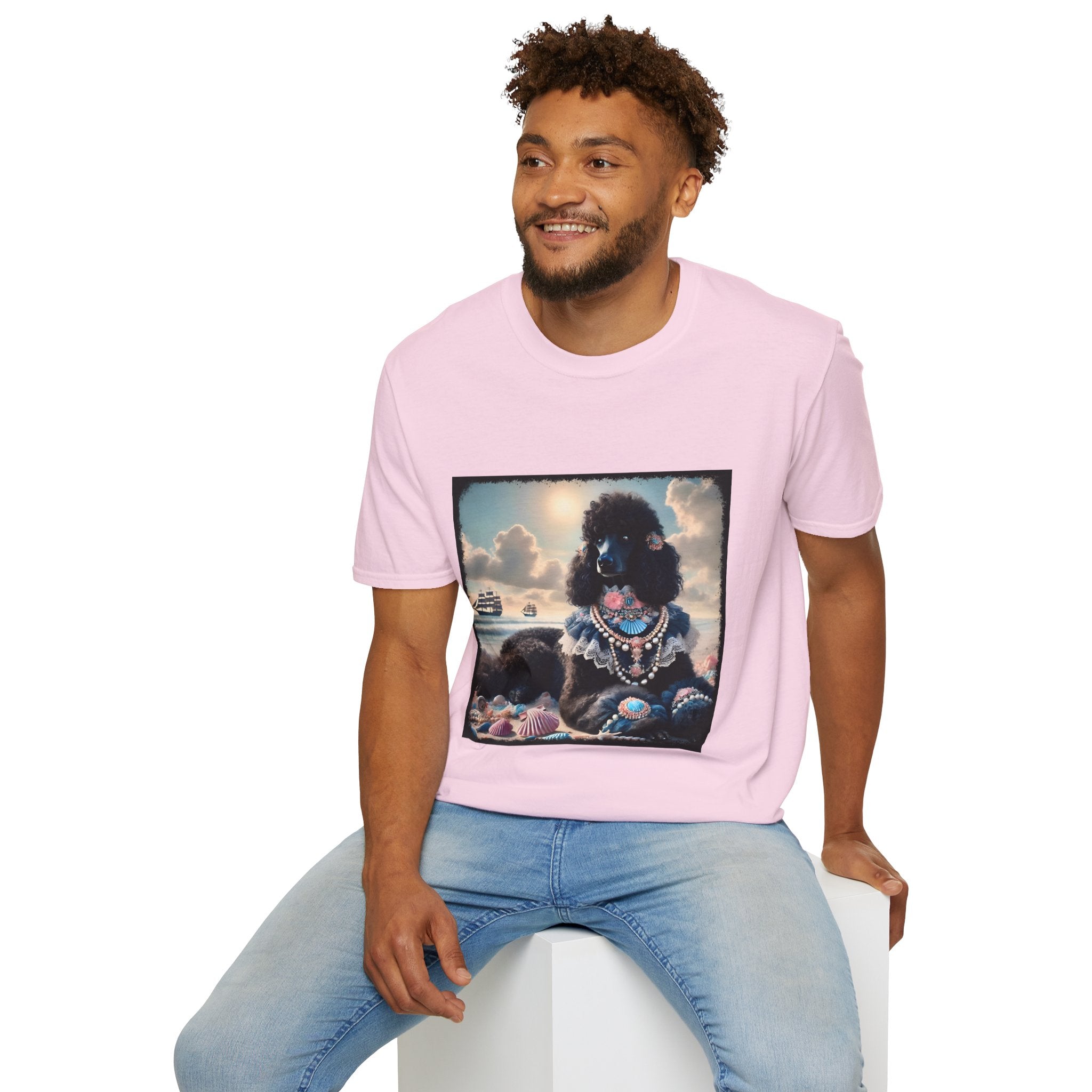 Poodle Beach Babe | Unisex Dog T-Shirt