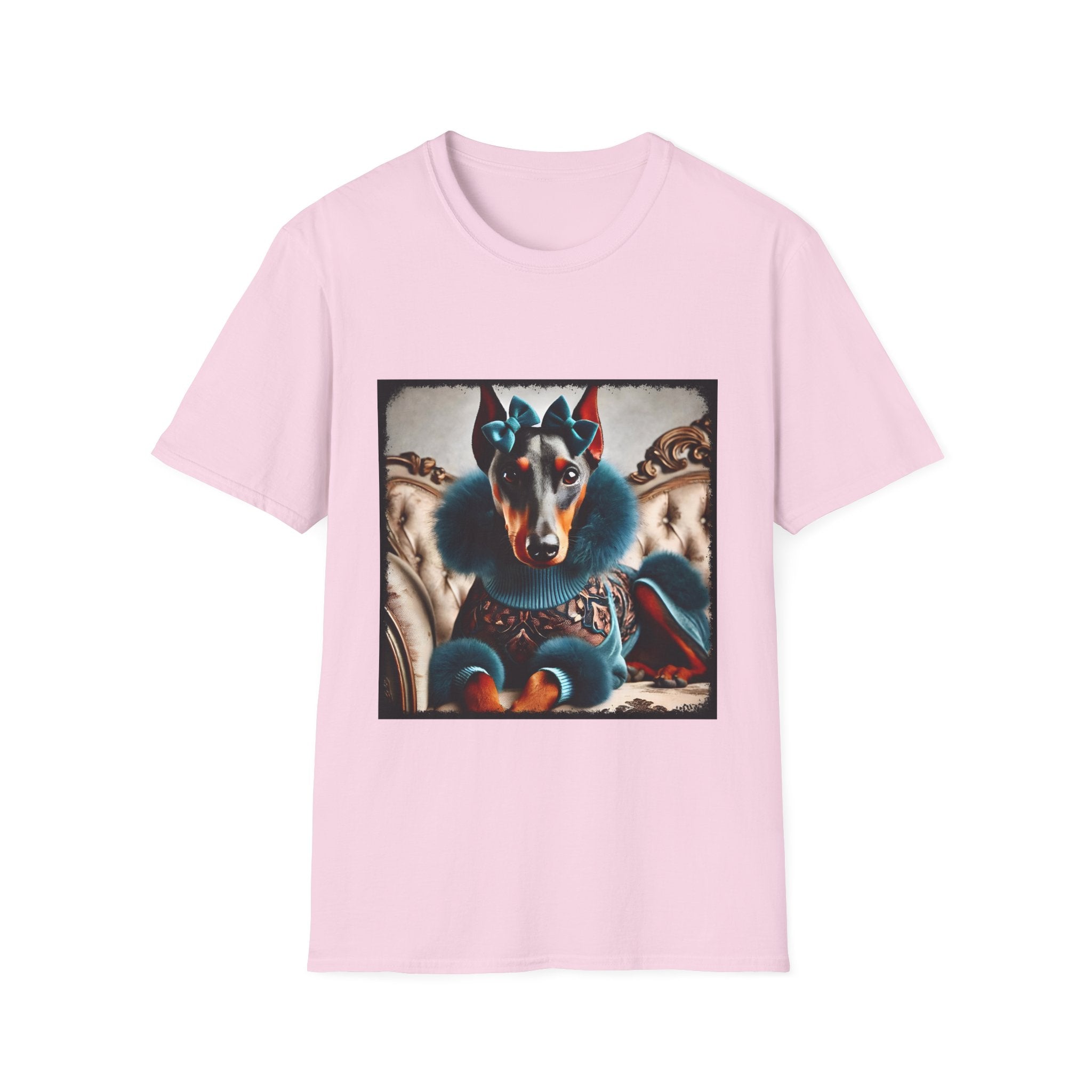 Doberman Pinscher Fashion Icon | Unisex Dog T-Shirt