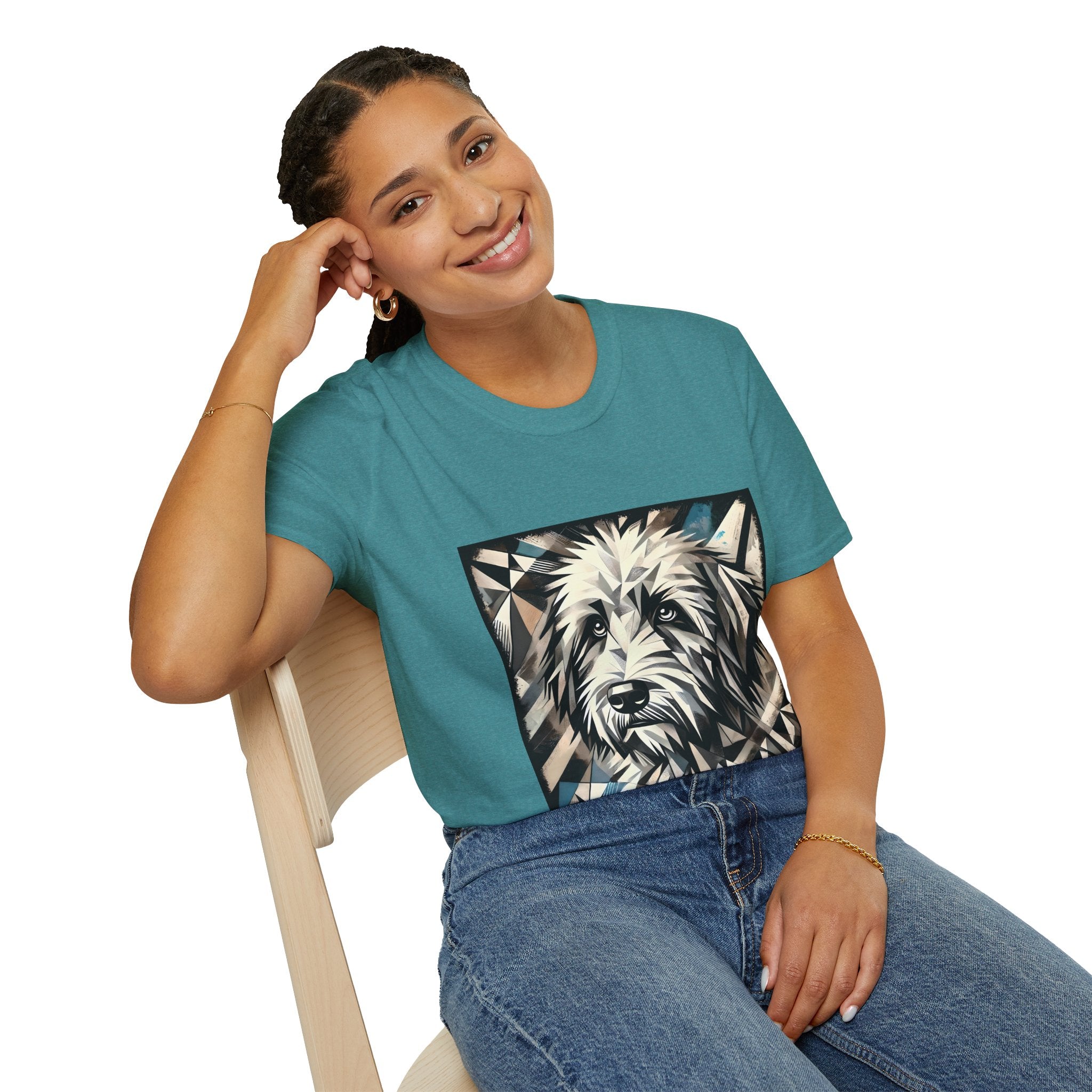 Labradoodle Geometric | Unisex Dog T-Shirt