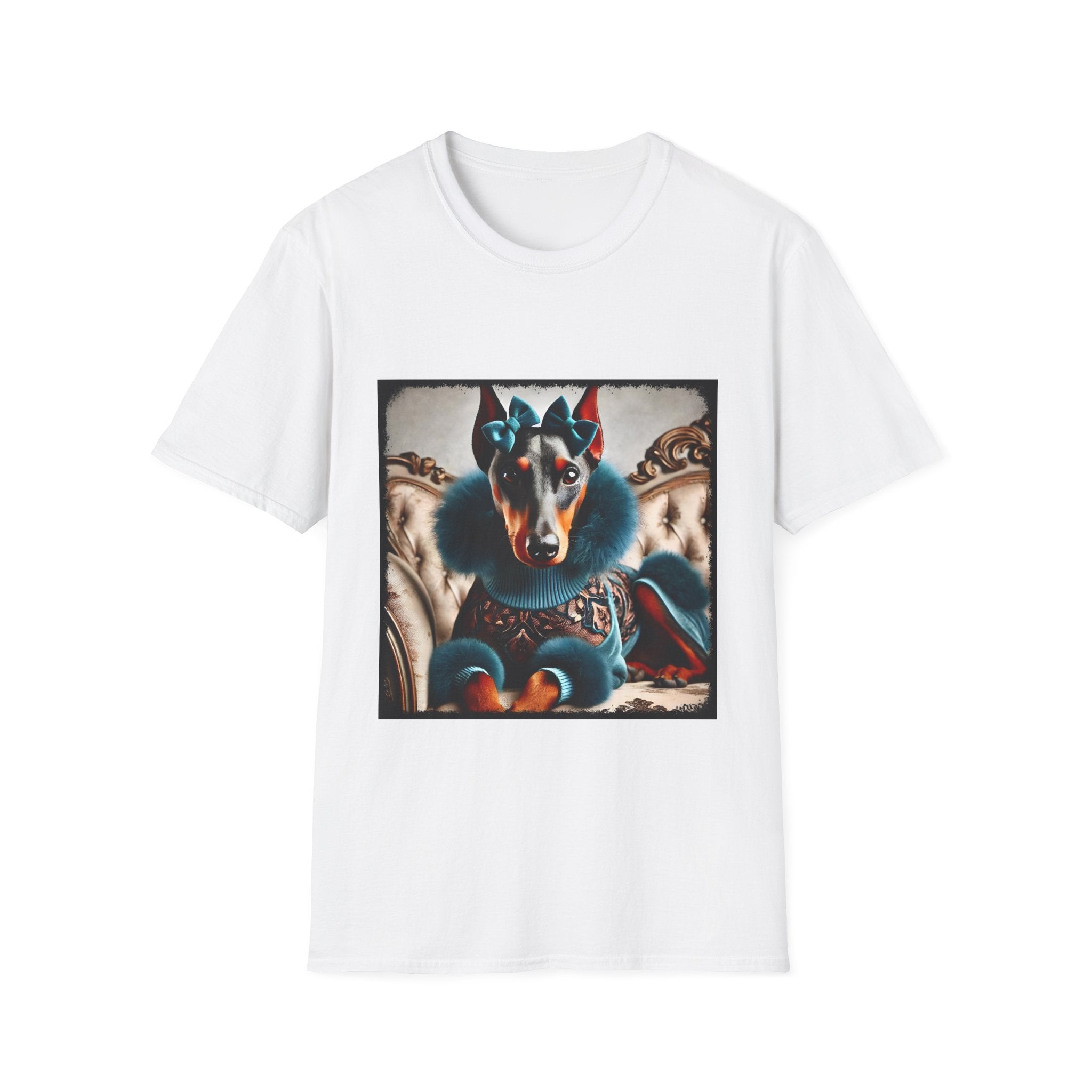 Doberman Pinscher Fashion Icon | Unisex Dog T-Shirt