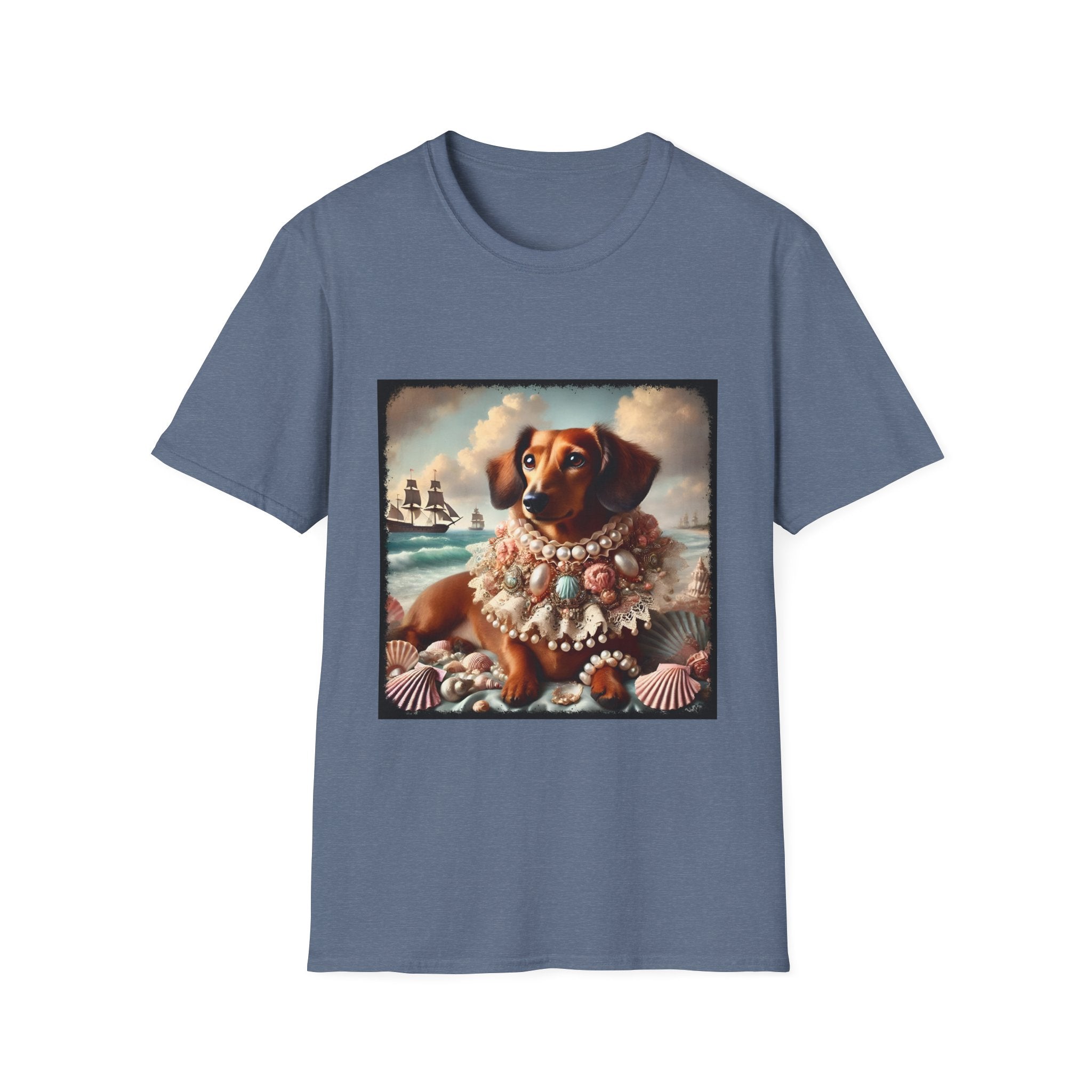 Dachshund Ocean Muse | Unisex Dog T-Shirt