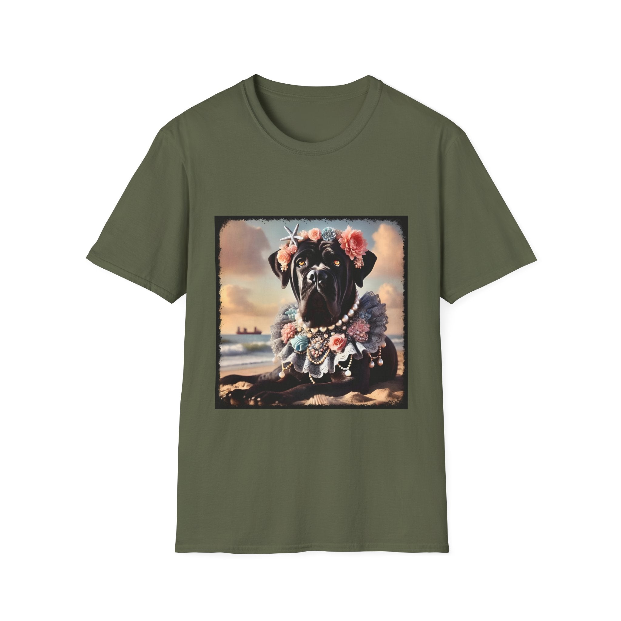 Cane Corso Beach Beauty | Unisex Dog T-Shirt