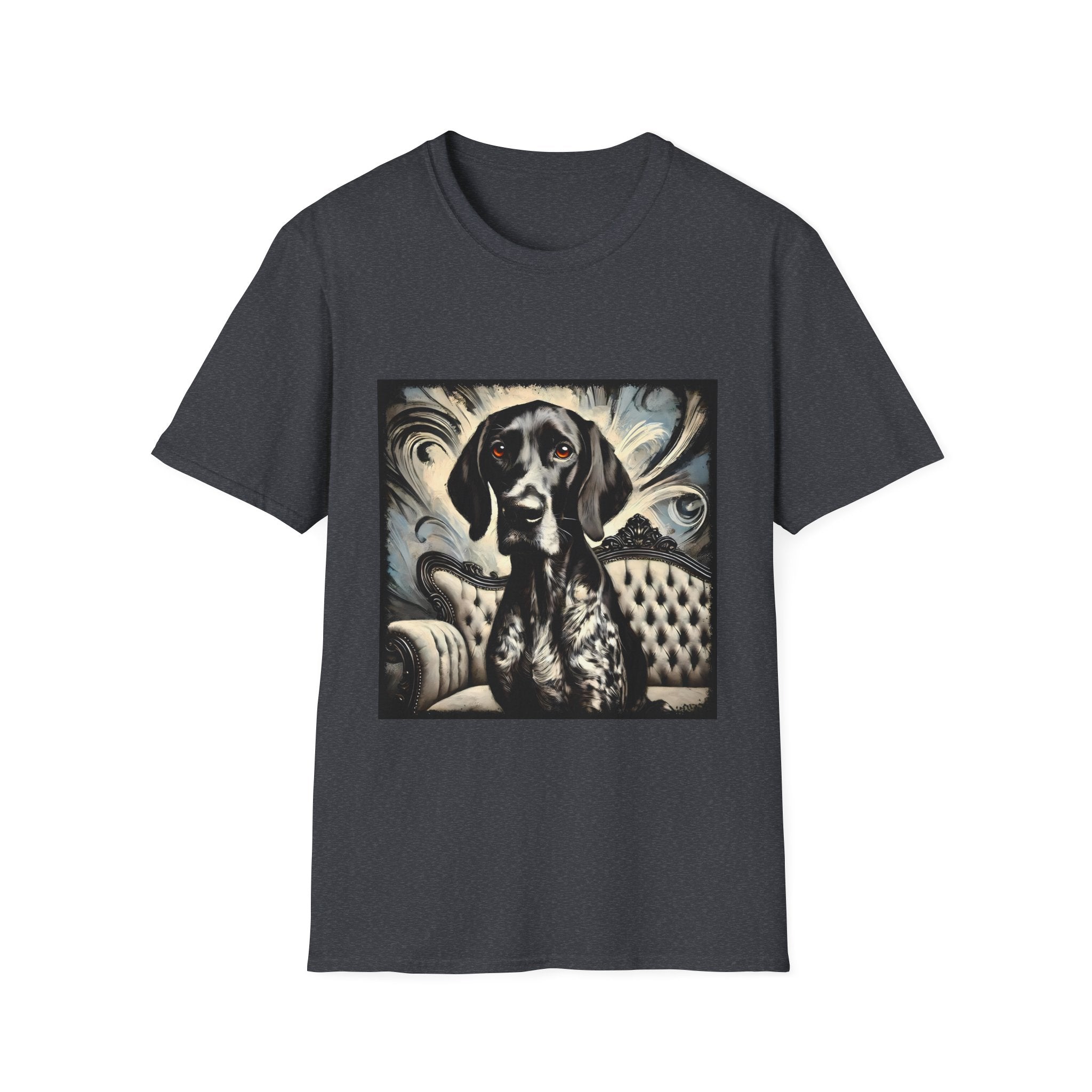 German Shorthaired Pointer Handsome Gent| Unisex Dog T-Shirt