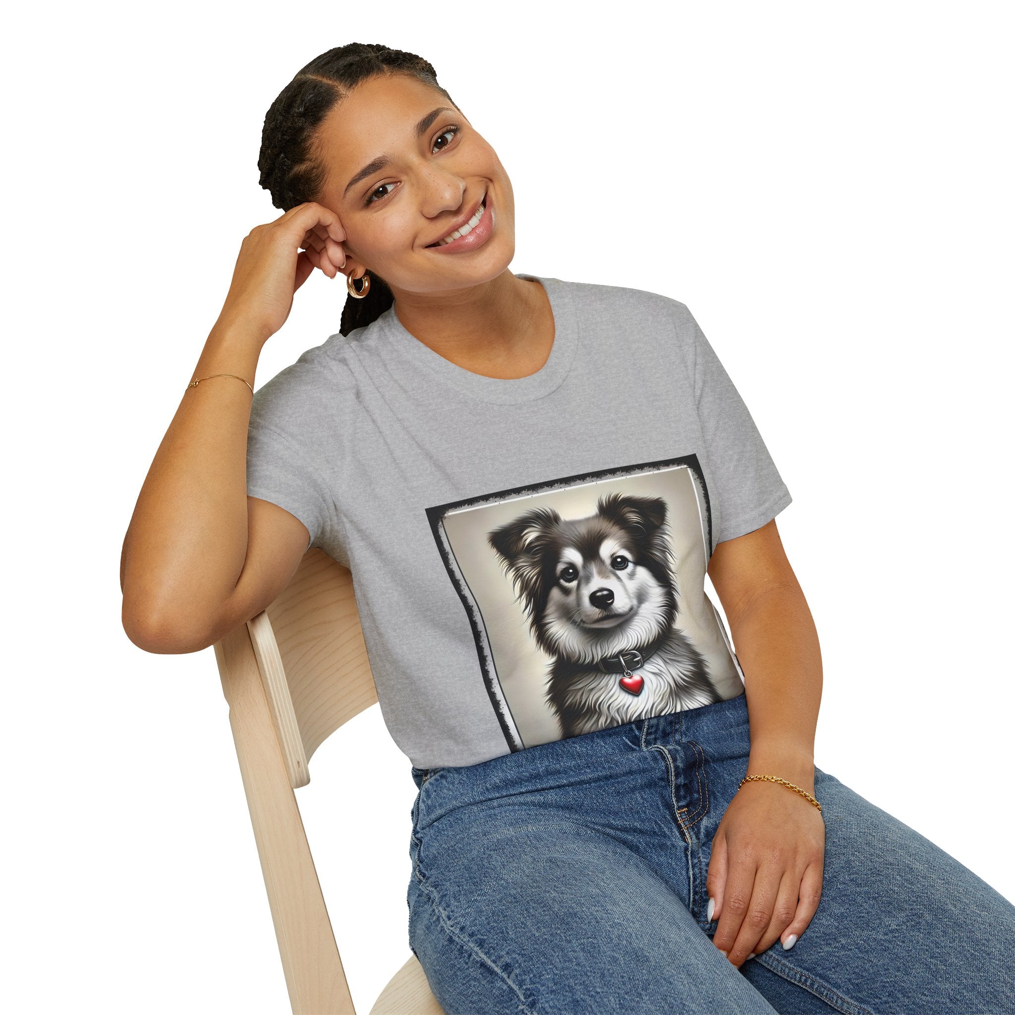 Miniature American Shepherd Heartthrob | Unisex Dog T-Shirt