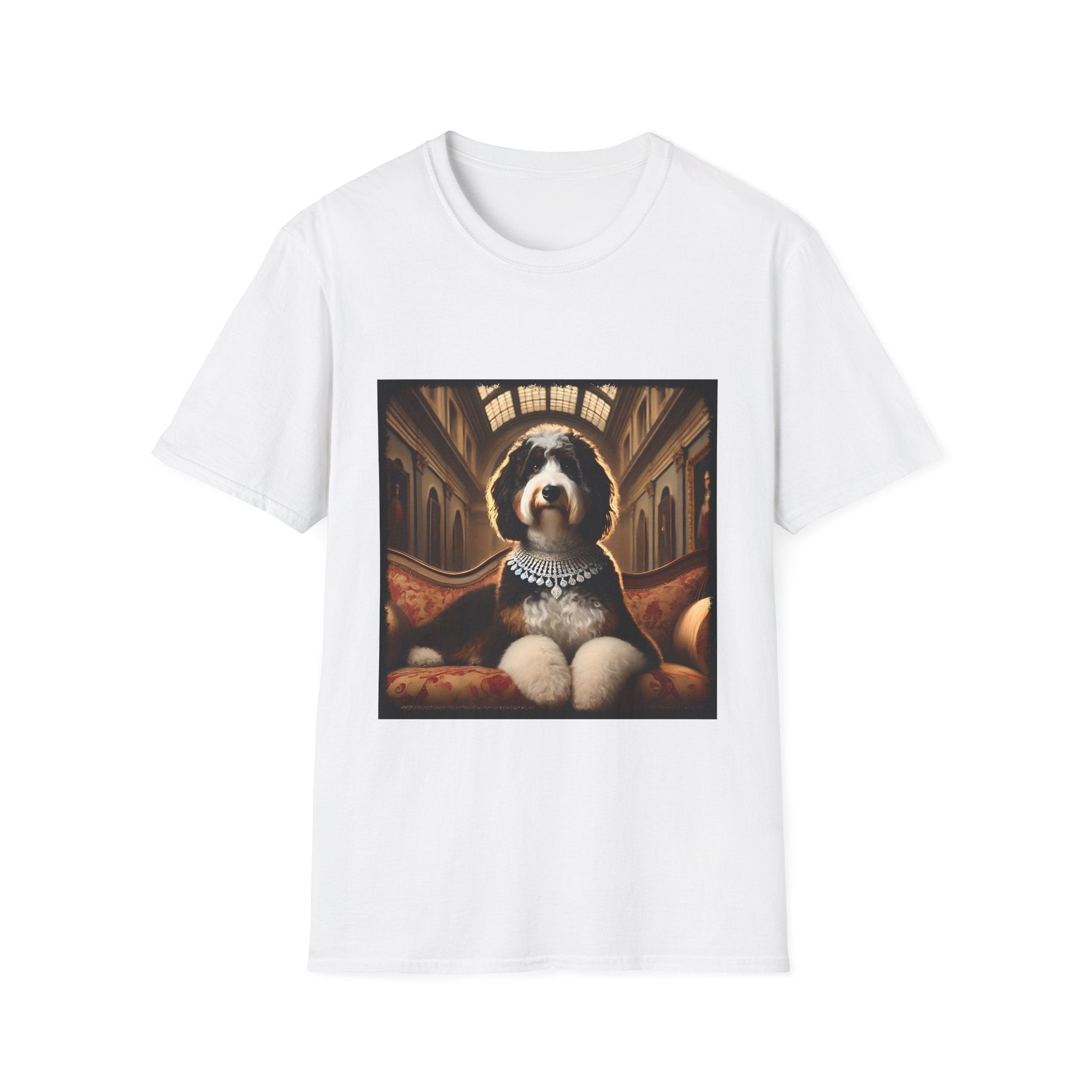 Bernedoodle Diamond Princess | Unisex Dog T-Shirt