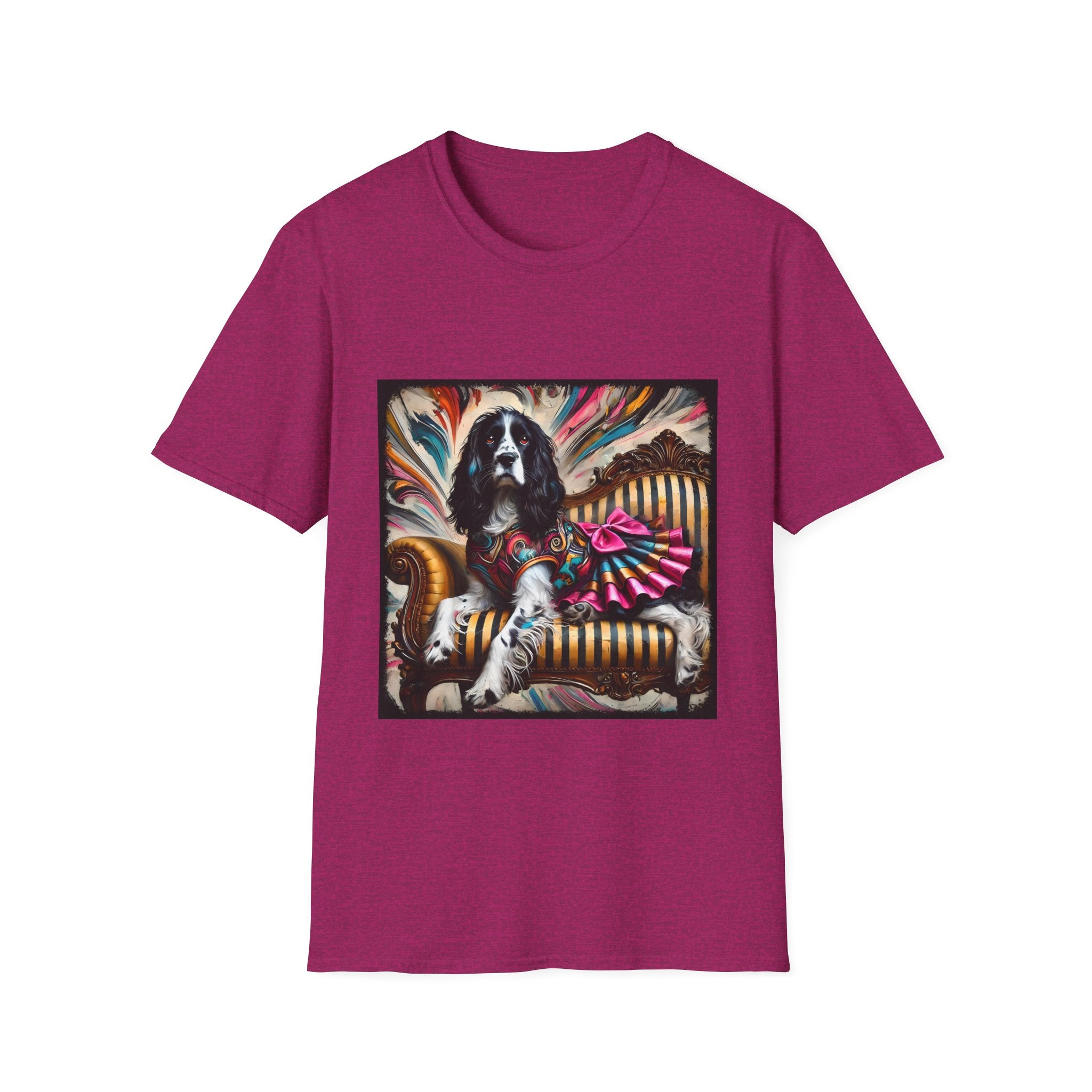 English Springer Spaniel Rebel Rocker | Unisex Dog T-Shirt