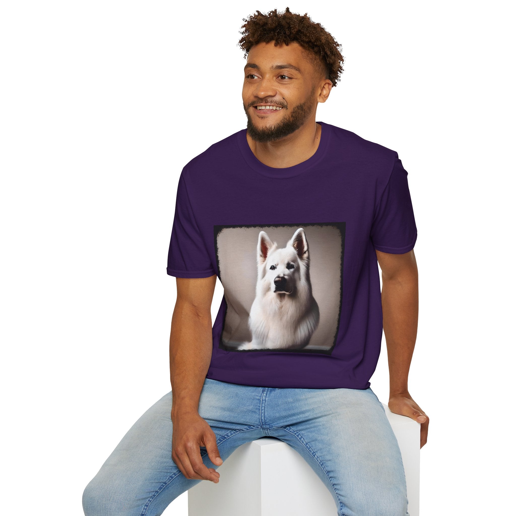 German Shepherd Pure Portrait  | Unisex Dog T-Shirt