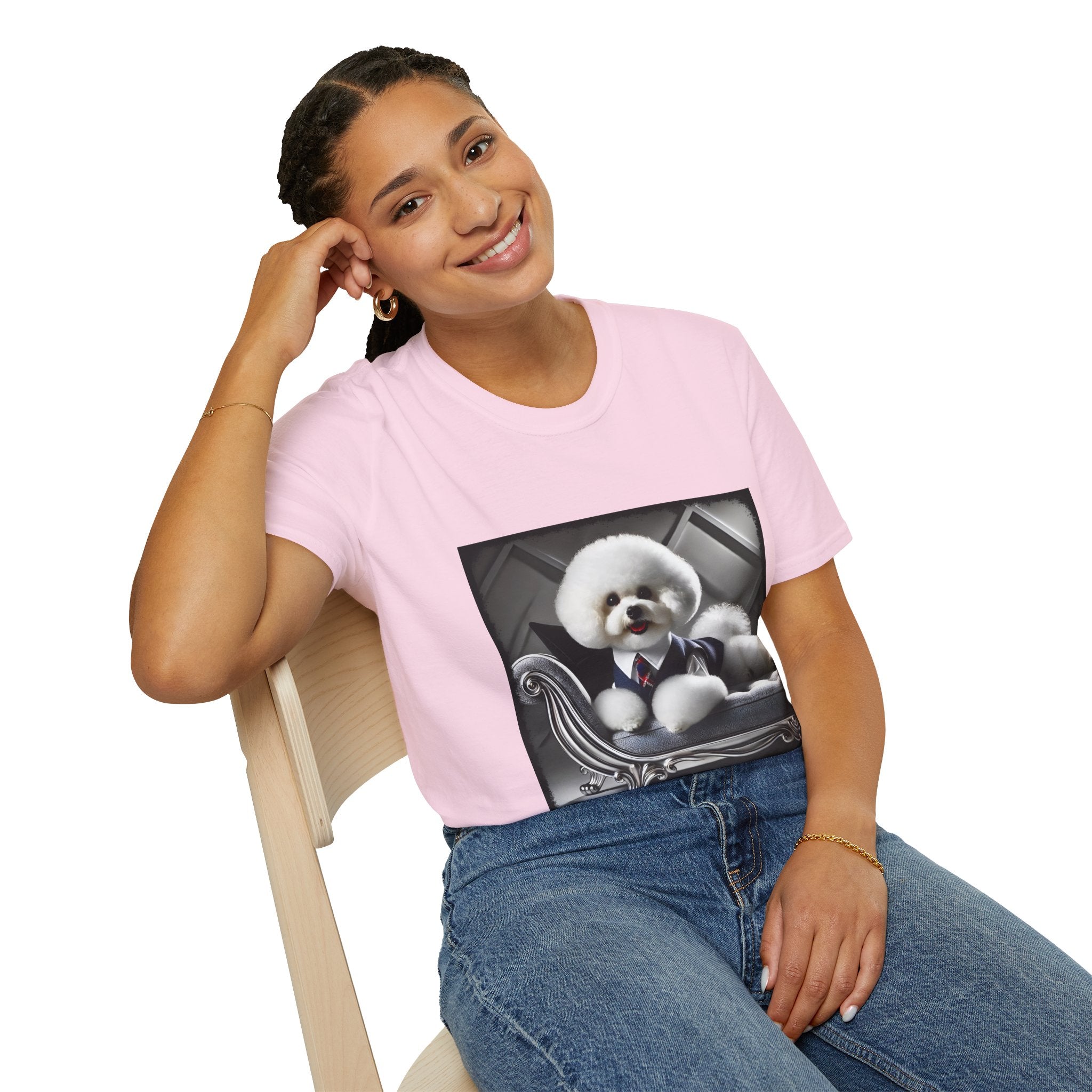 Bichon Frise Tailored Pup | Unisex Dog T-Shirt