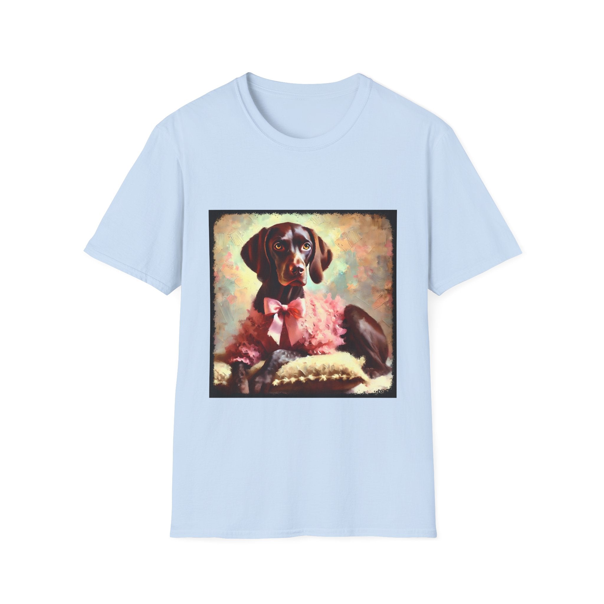 German Shorthaired Pointer Poised Classic | Unisex Dog T-Shirt