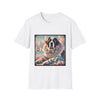 Saint Bernard Beach Beauty | Unisex Dog T-Shirt