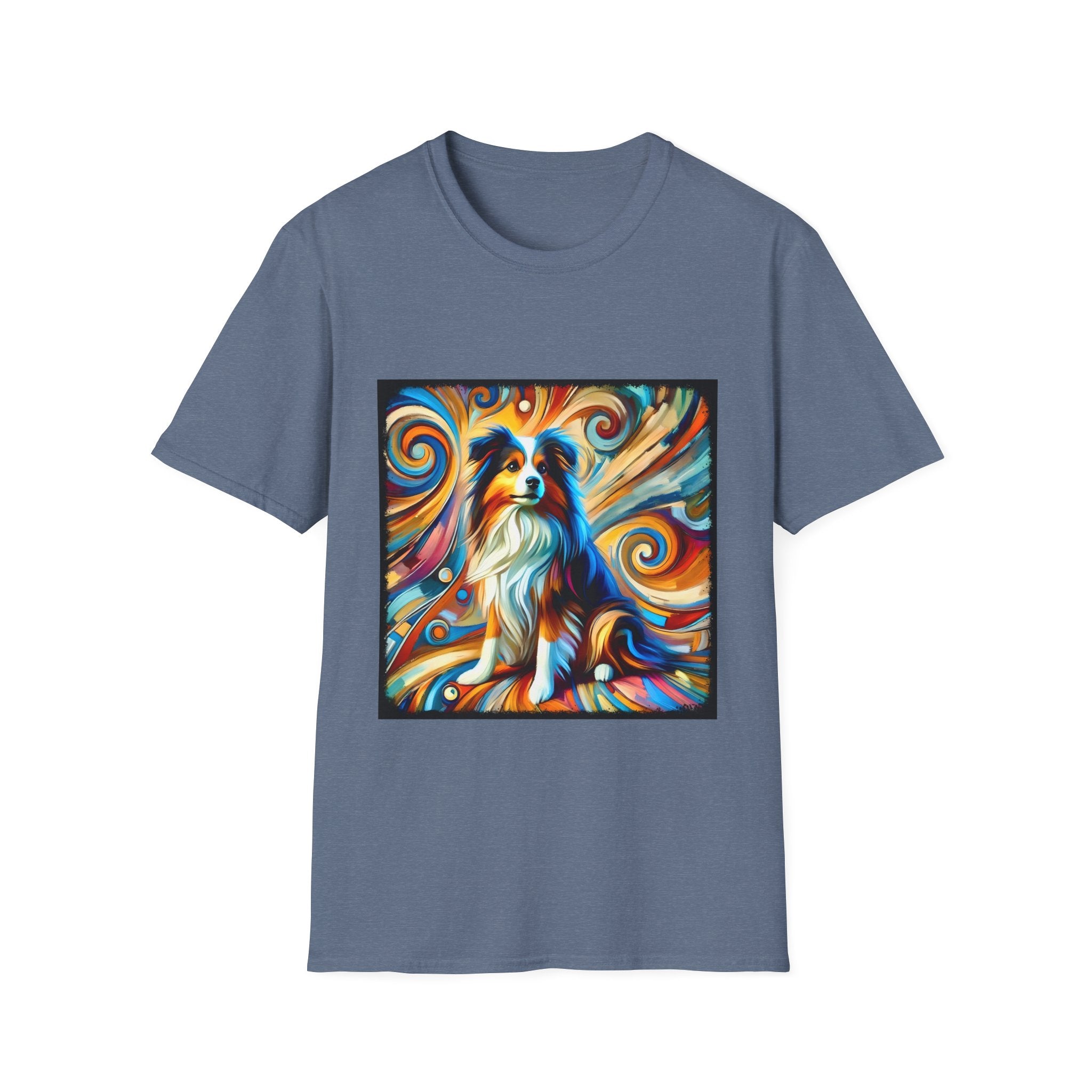 Miniature American Shepherd Vivid Swirl | Unisex Dog T-Shirt