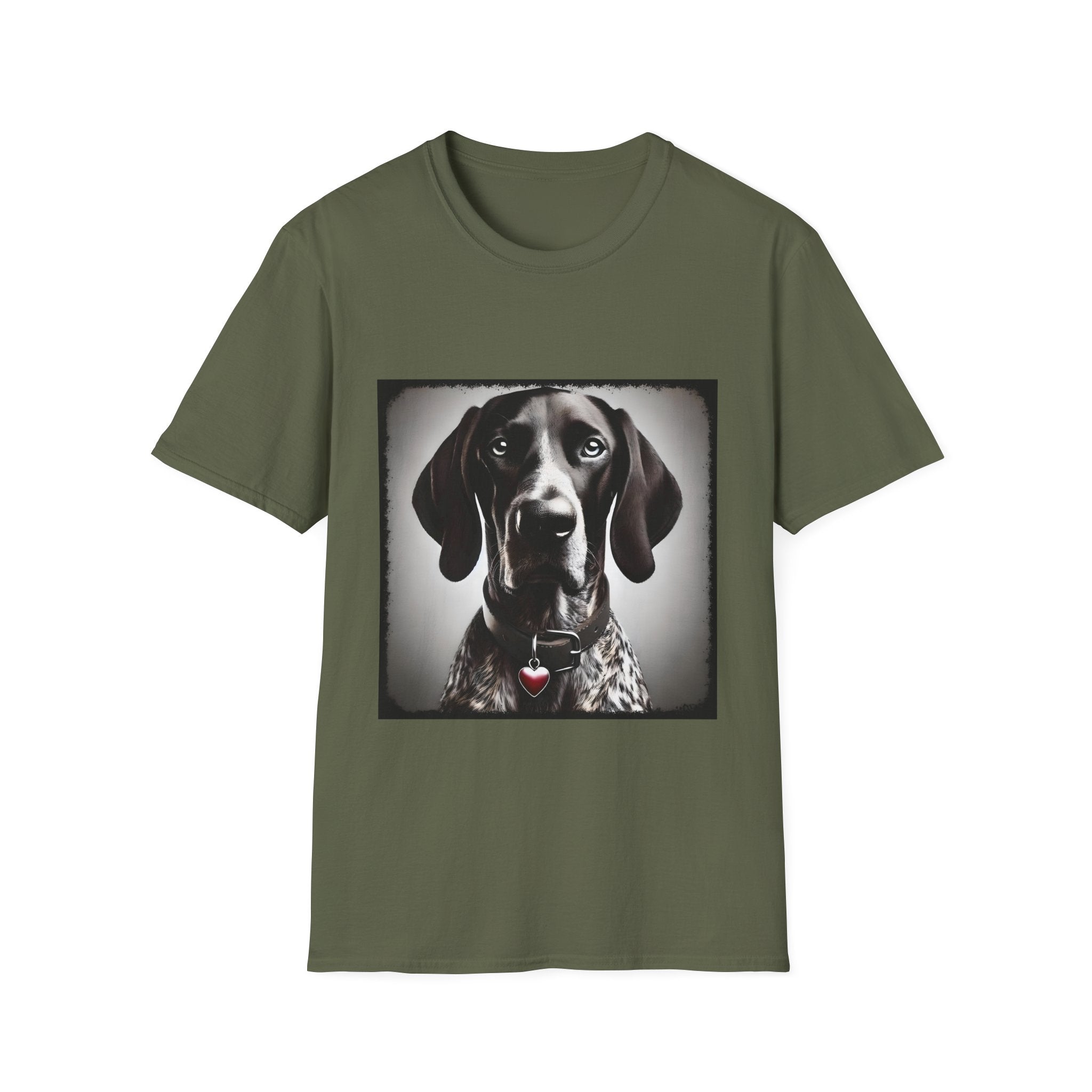 German Shorthaired Pointer Heart Bandit | Unisex Dog T-Shirt