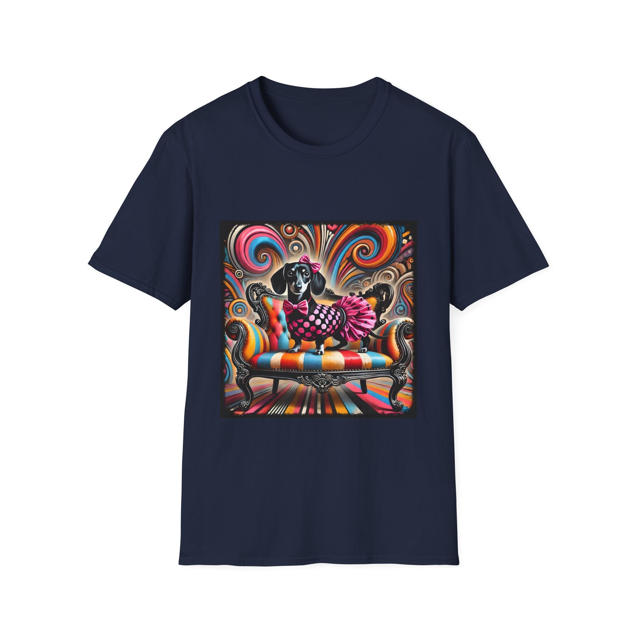 Dachshund Polka Dot Diva | Unisex Dog T-Shirt