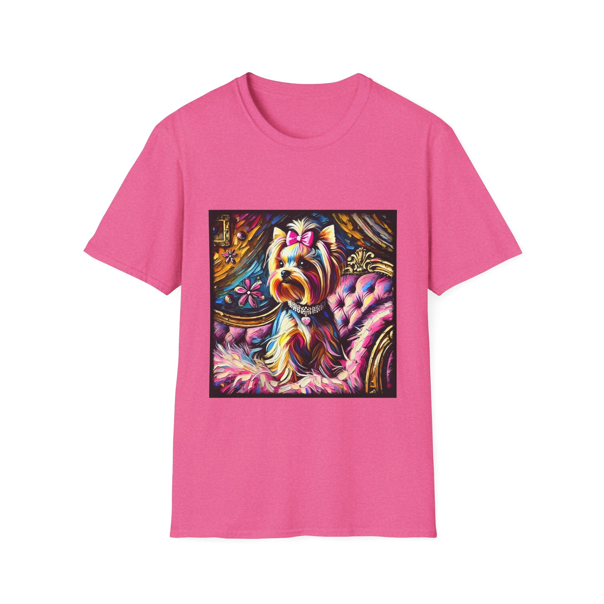 Yorkshire Terrier Pink Classic | Unisex Dog T-Shirt