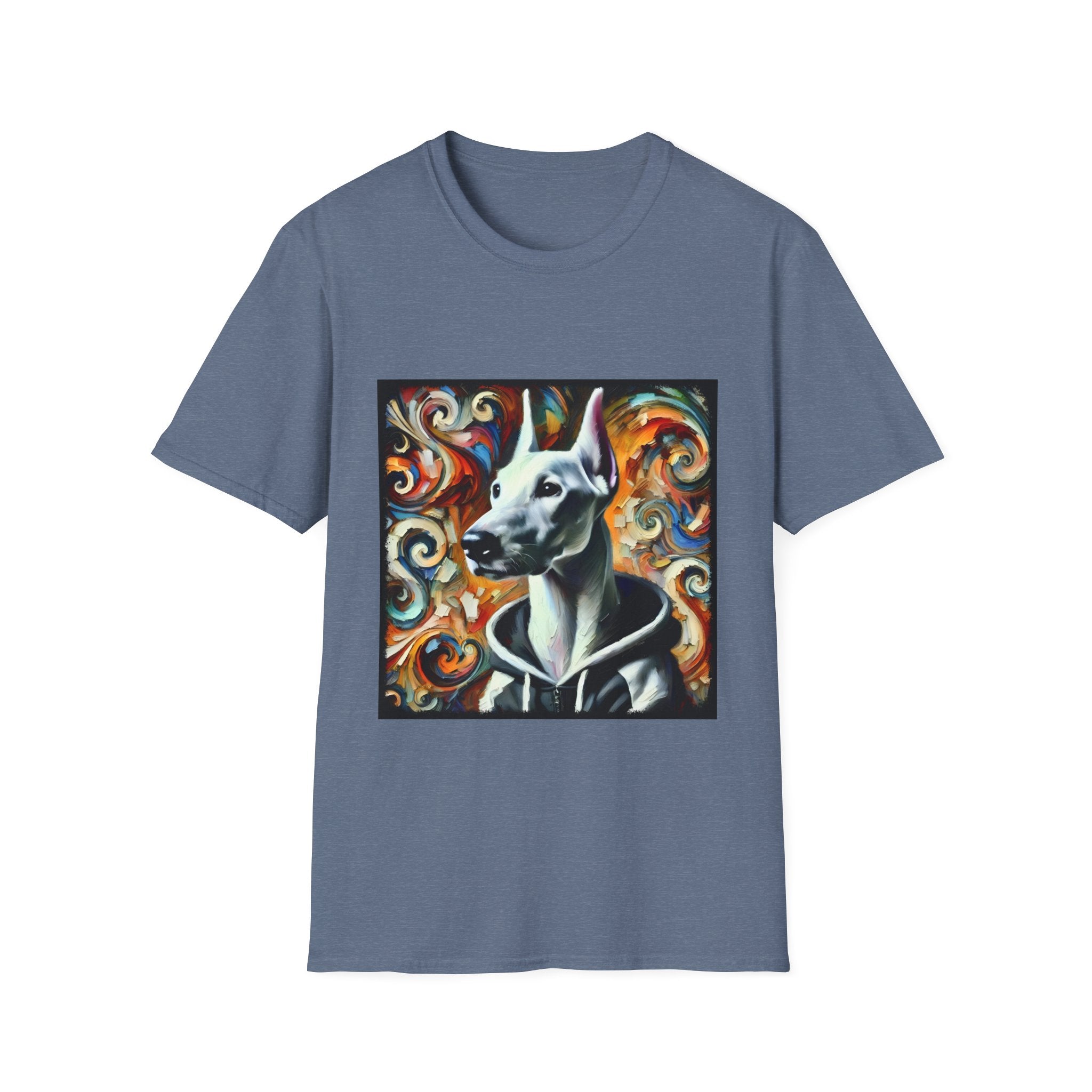 Doberman Pinscher Street Swirl | Unisex Dog T-Shirt
