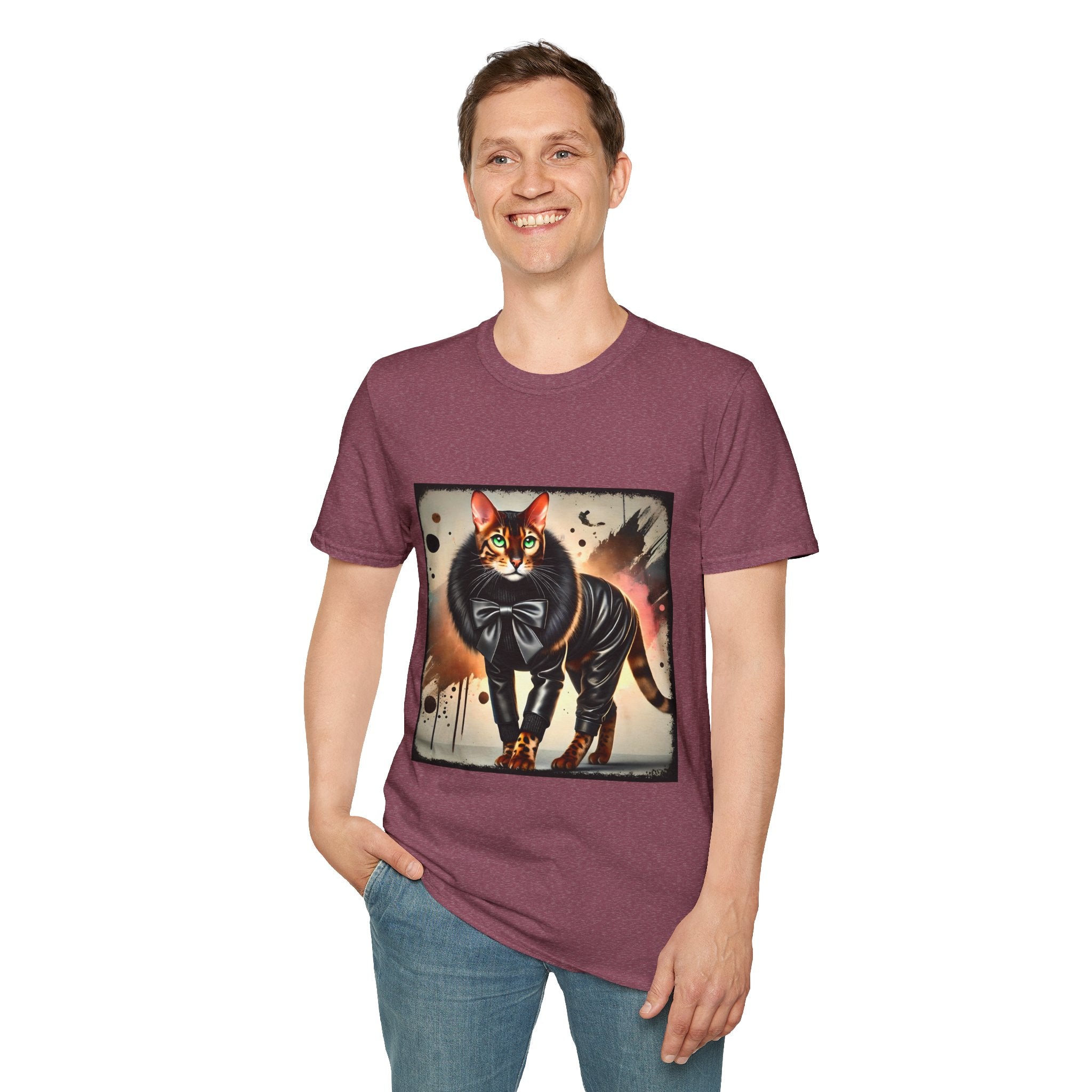 Bengal Cat Bold Muse | Unisex Cat T-Shirt