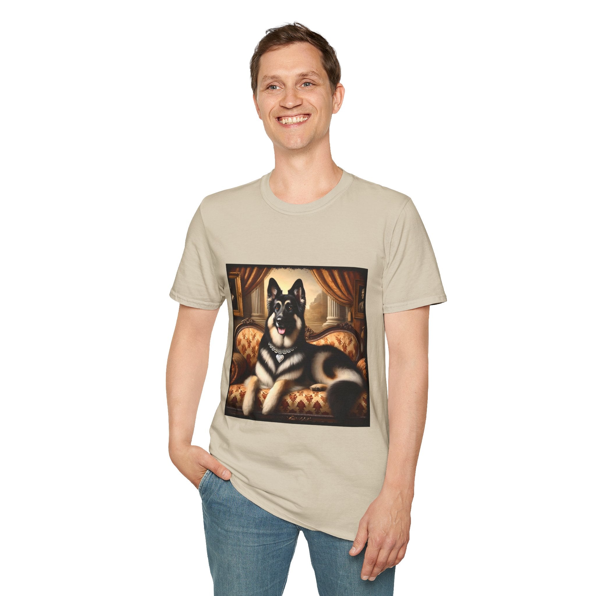 German Shepherd Diamond Diva | Unisex Dog T-Shirt
