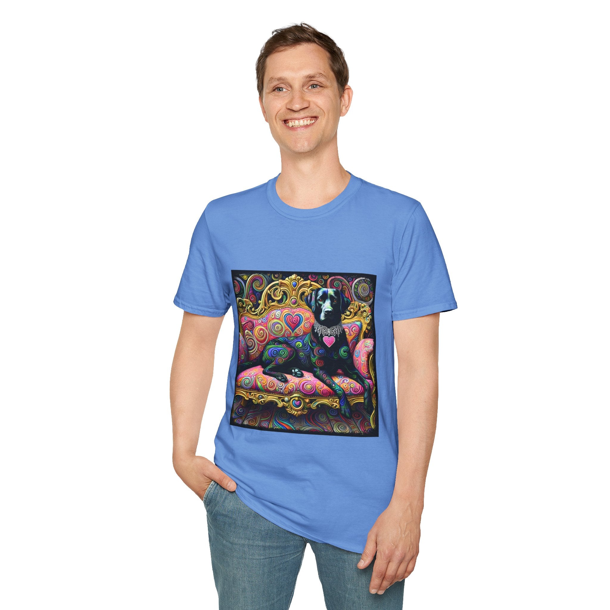 Labrador Retriever Love Swirl | Unisex Dog T-Shirt