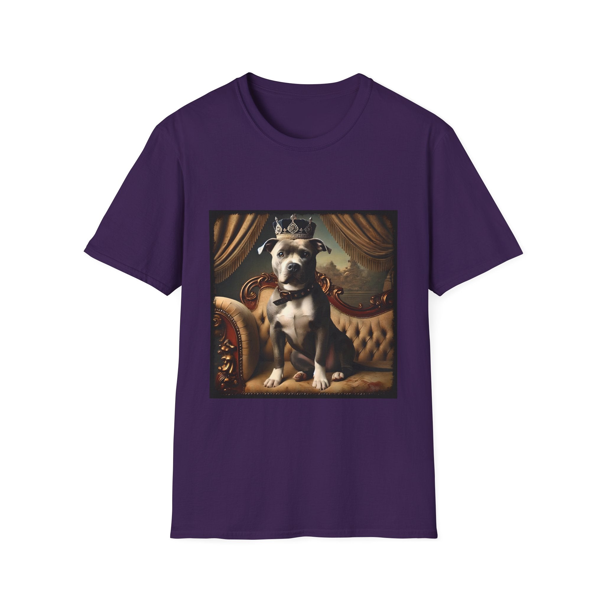 American Pit Bull Terrier Crowned Prince | Unisex Dog T-Shirt