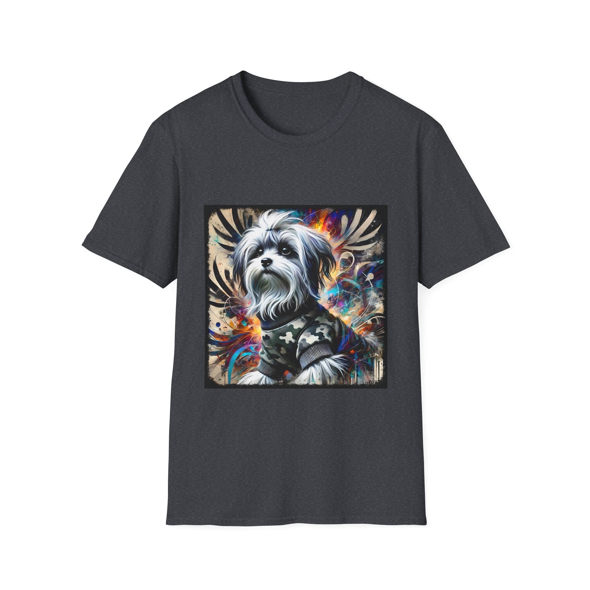 Maltese Bold Armor Classic | Unisex Dog T-Shirt