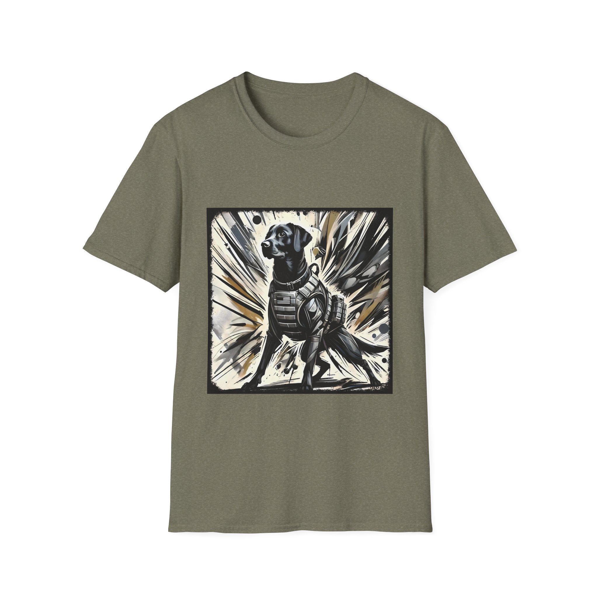Labrador Retriever Bold Armor Classic | Unisex Dog T-Shirt