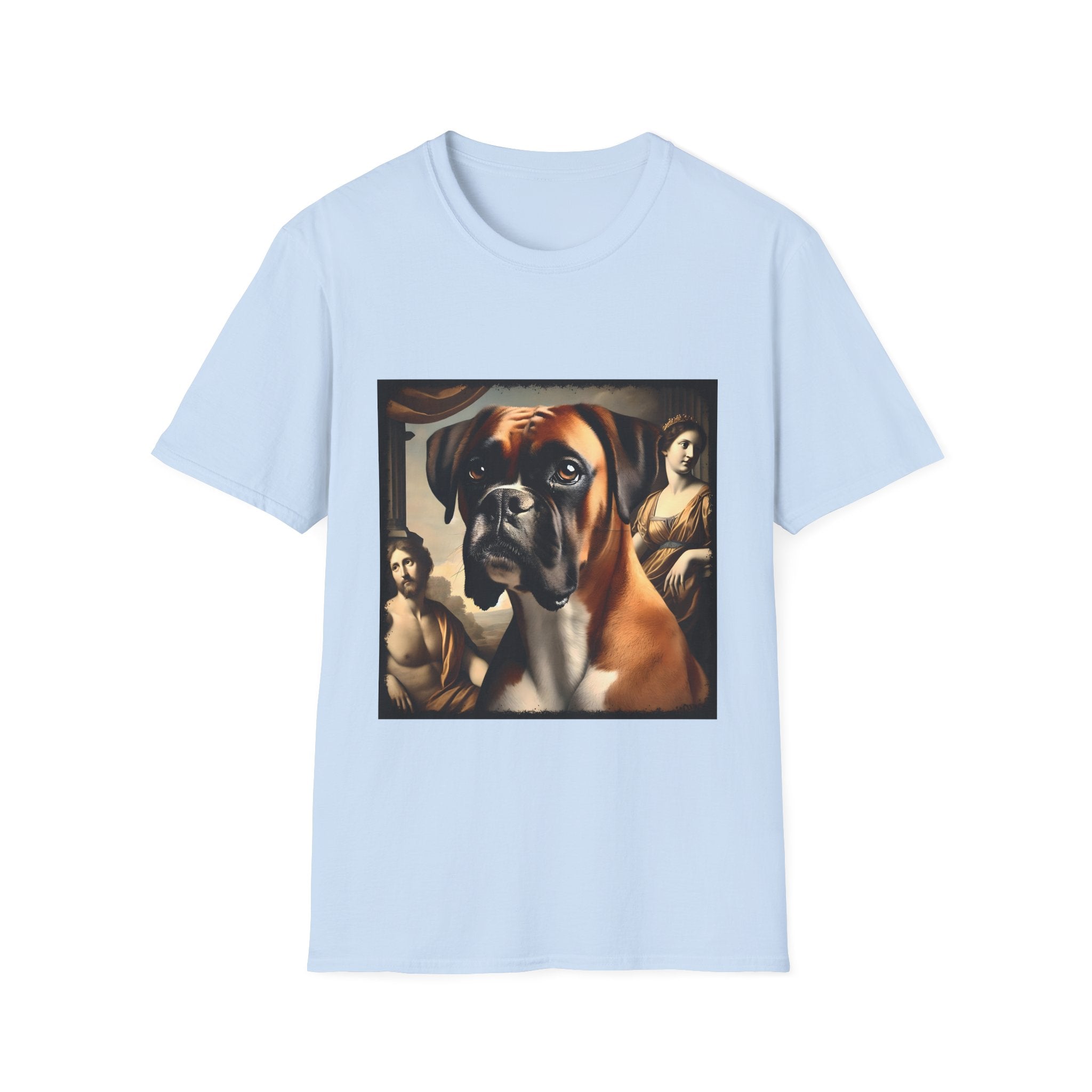Boxer Posh Portrait | Unisex Dog T-Shirt