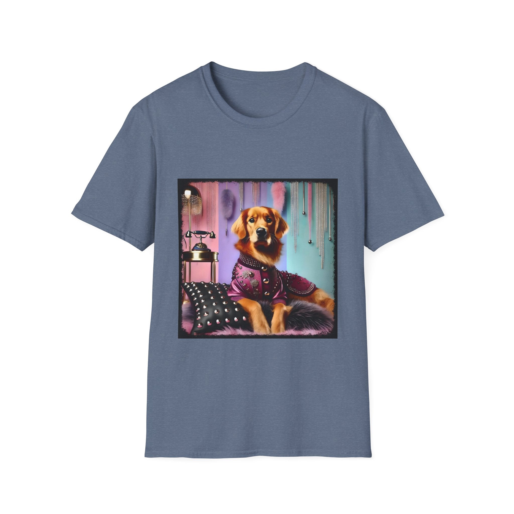 Golden Retriever GenX Icon | Unisex Dog T-Shirt