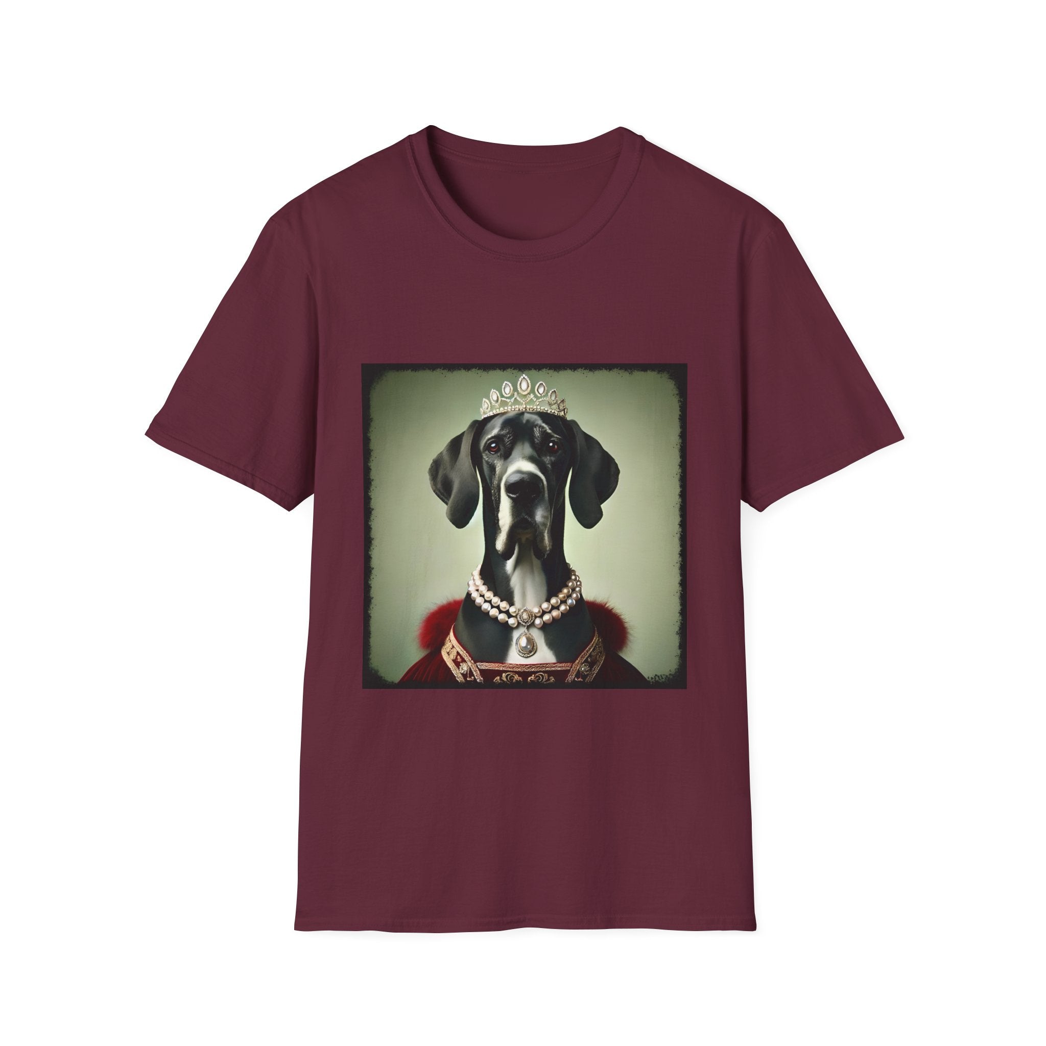 Great Dane Pearl Princess | Unisex Dog T-Shirt