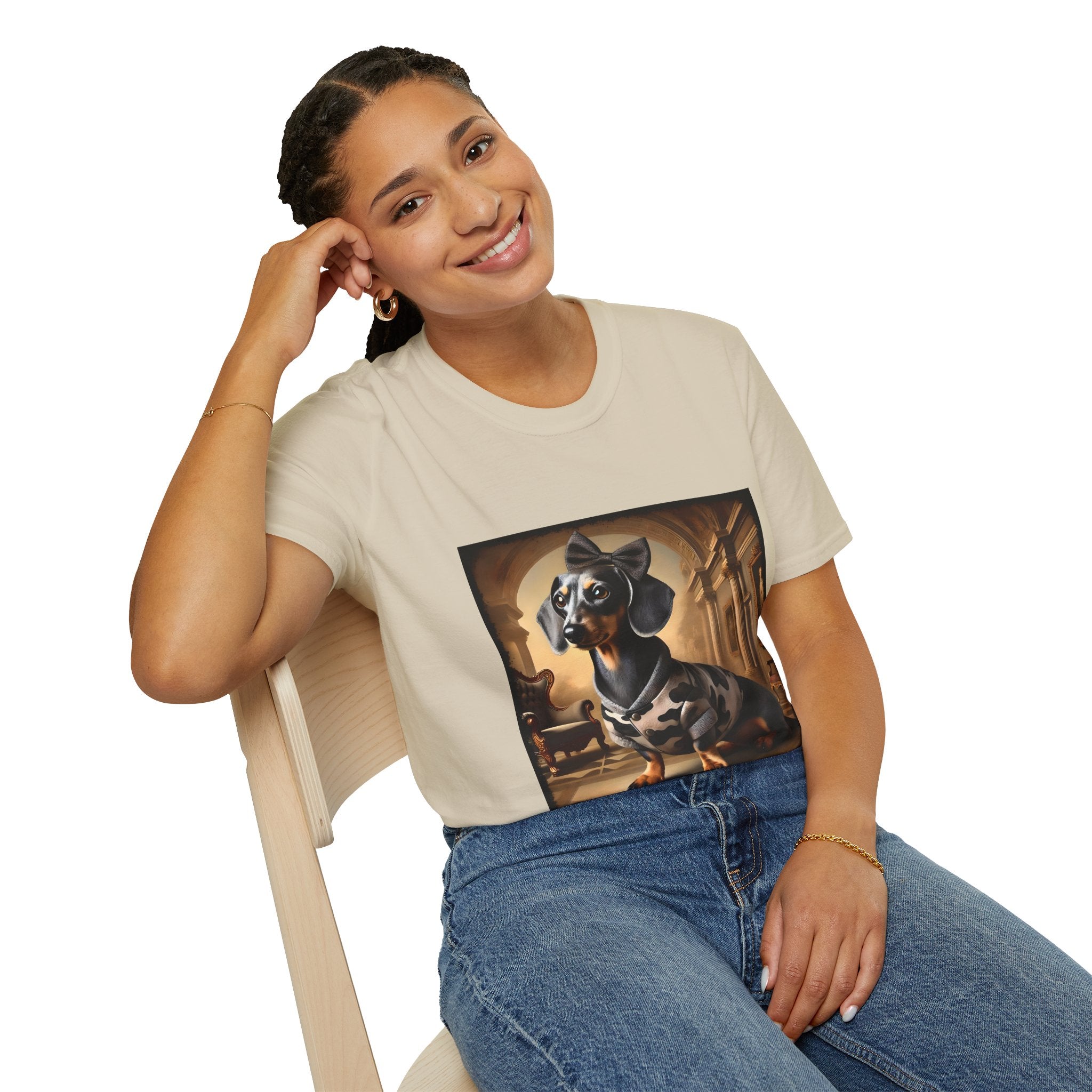 Dachshund Camo Diva | Unisex Dog T-Shirt