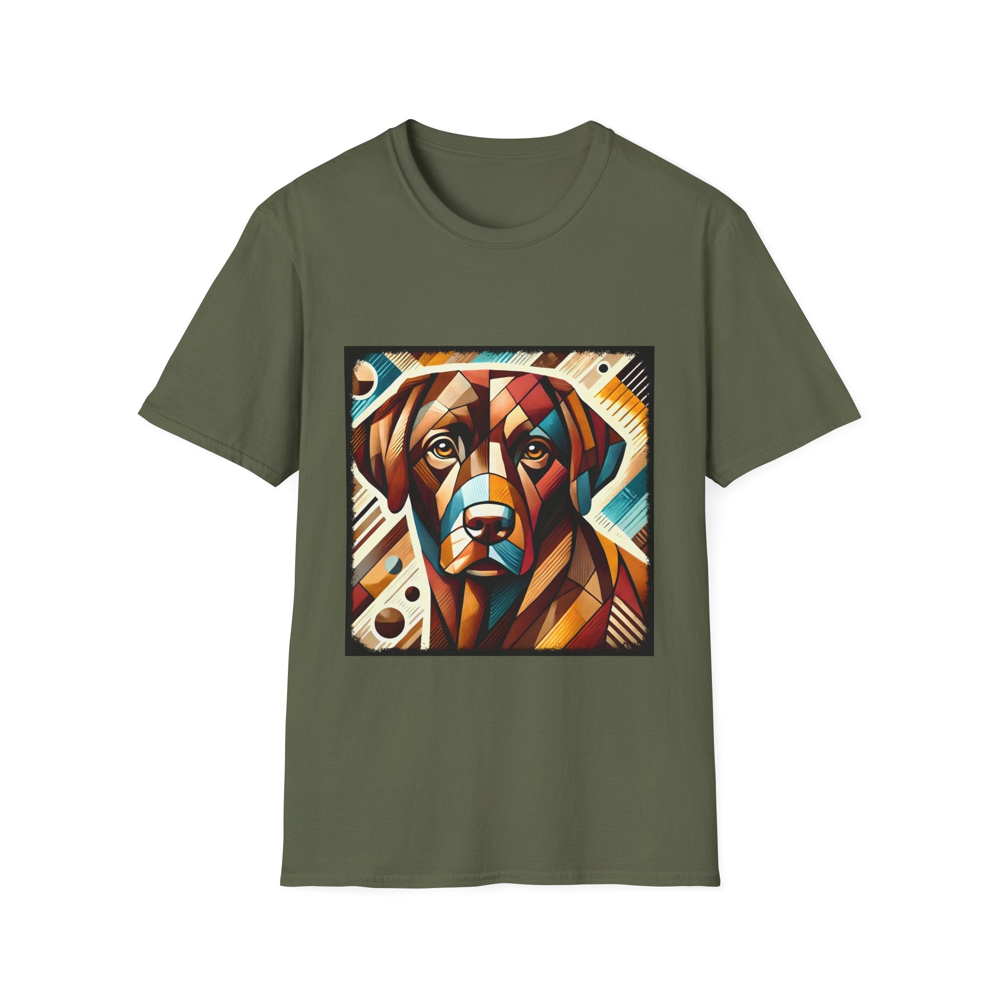 Labrador Retriever Bold Geometric | Unisex Dog T-Shirt