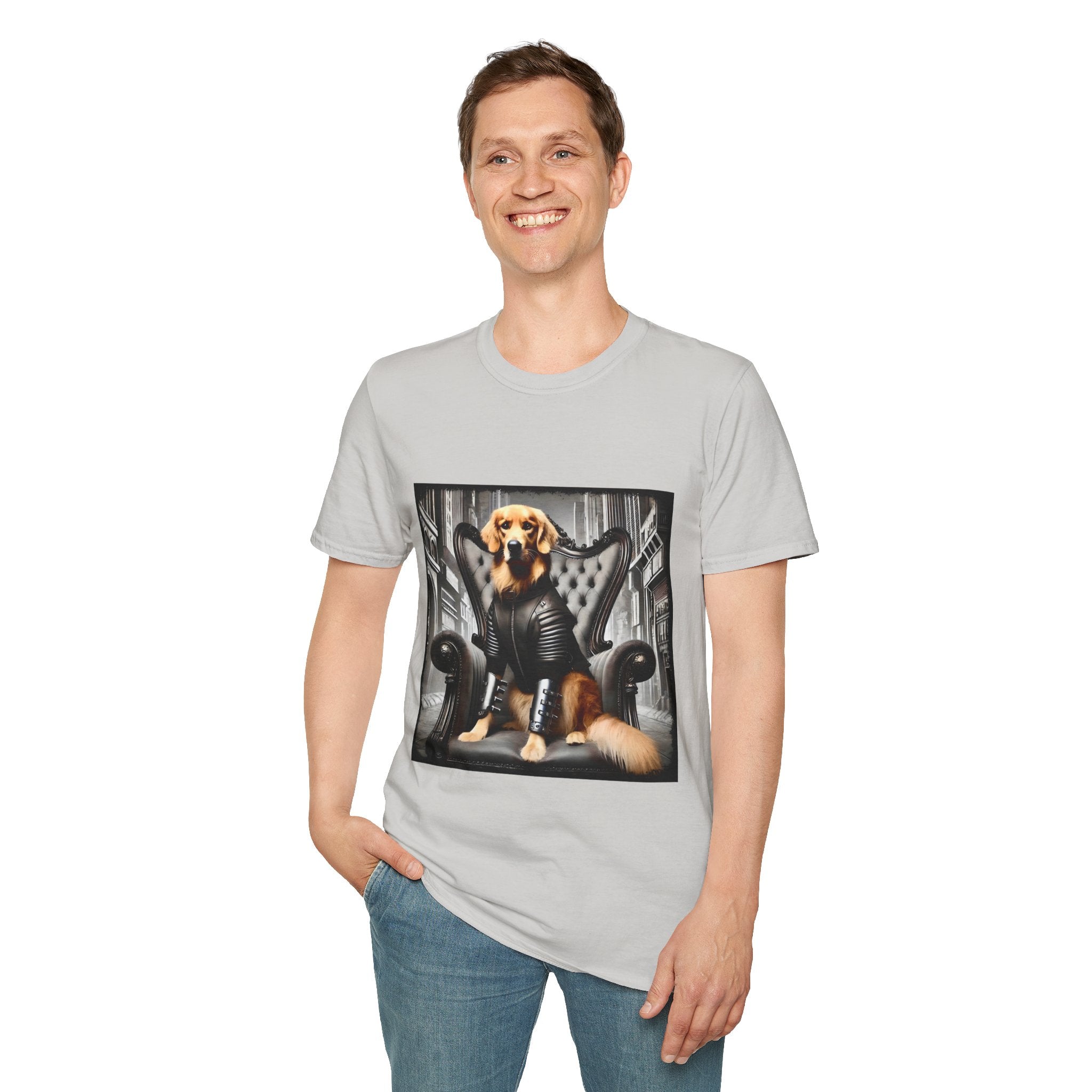 Golden Retriever Regal Rogue | Unisex Dog T-Shirt