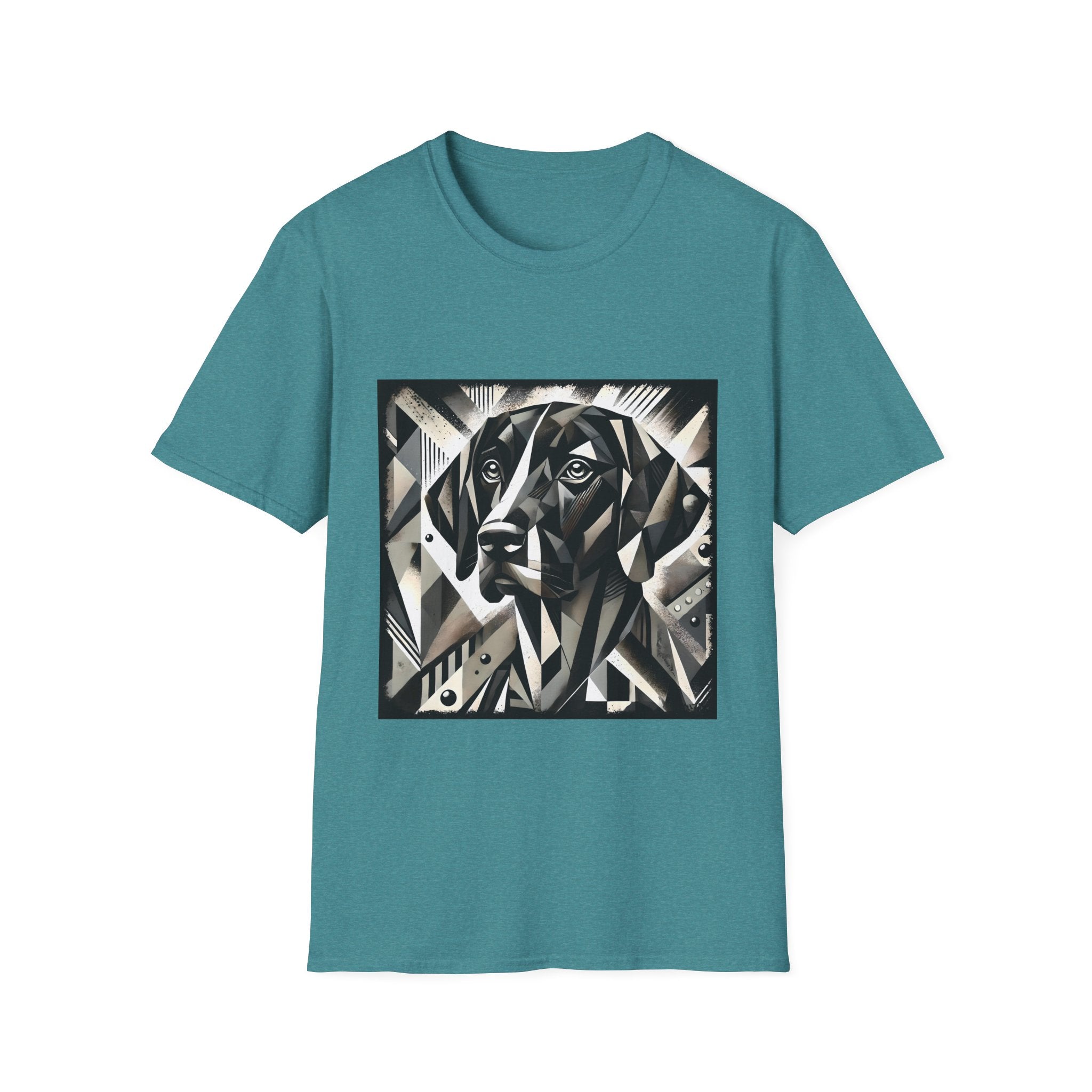 German Shorthaired Pointer B&W Geometric  | Unisex Dog T-Shirt