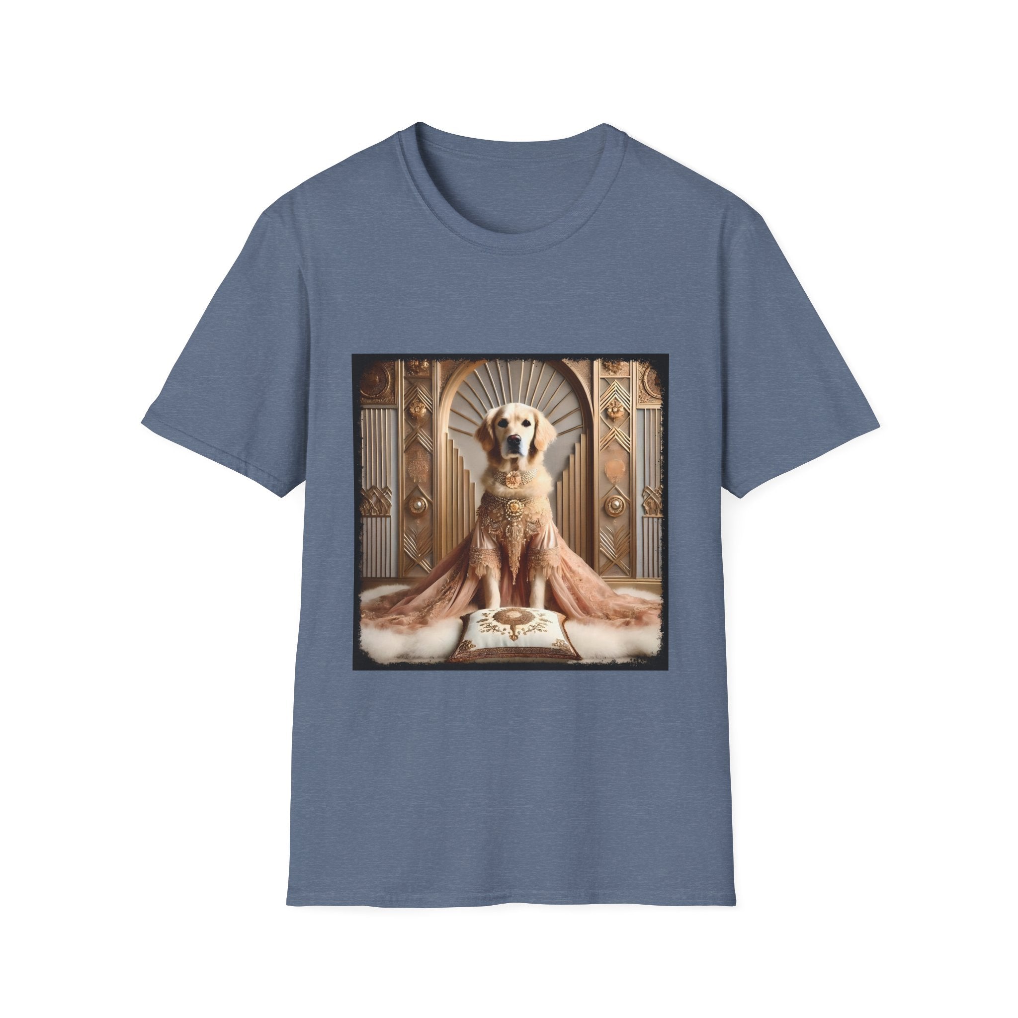 Golden Retriever Luxe Lady | Unisex Dog T-Shirt