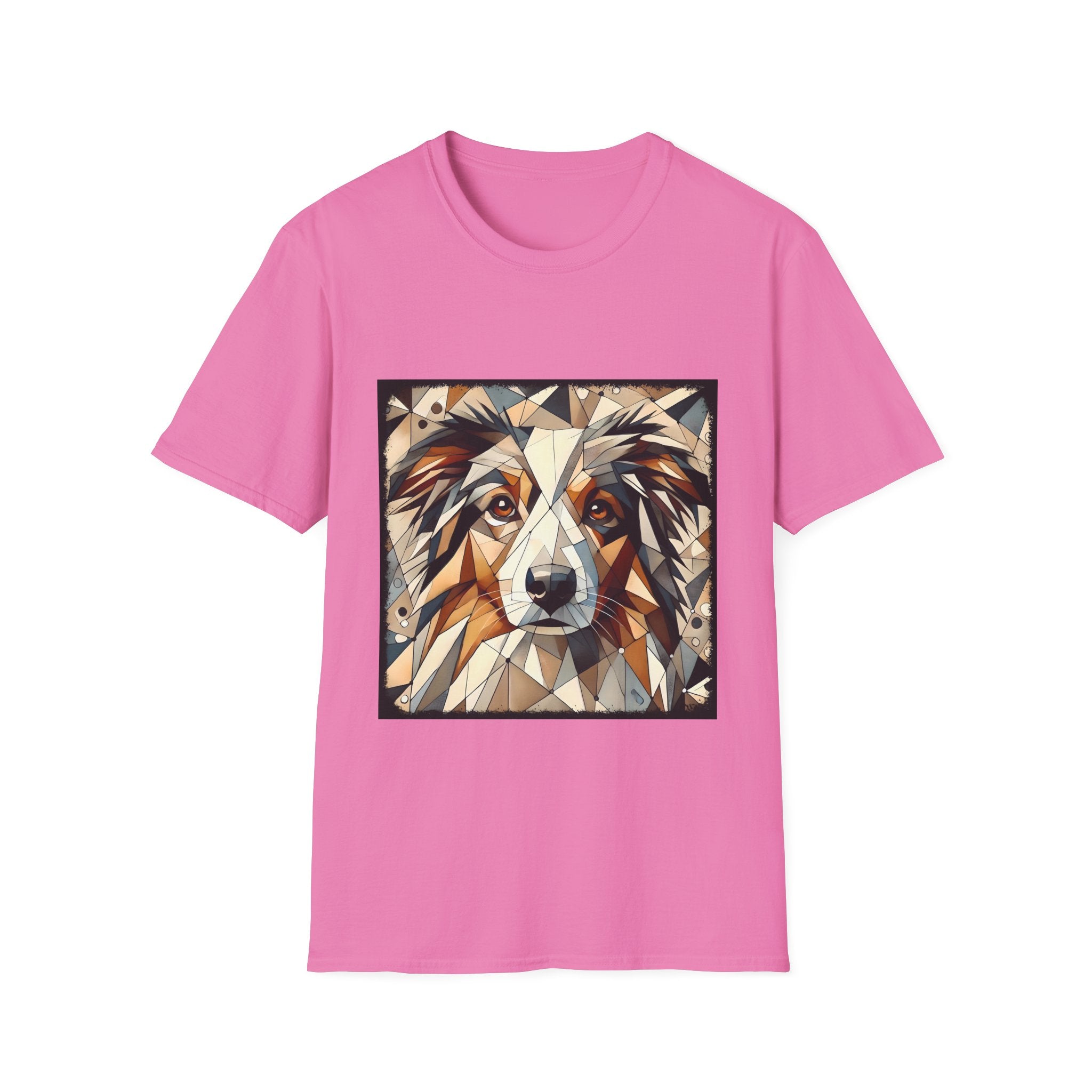 Australian Shepherd Warm Geometric | Unisex Dog T-Shirt