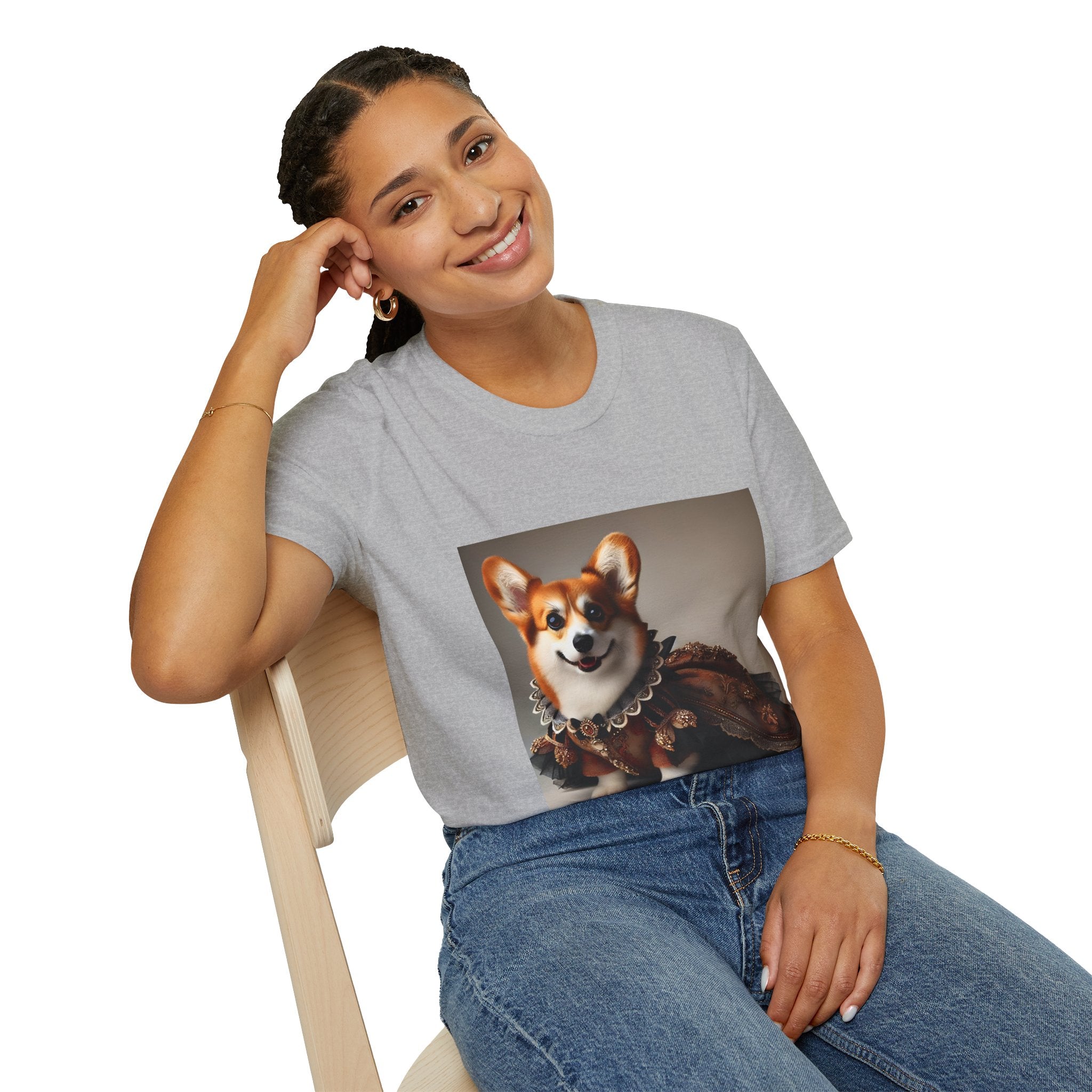 Pembroke Welsh Corgi Couture Girl | Unisex Dog T-Shirt