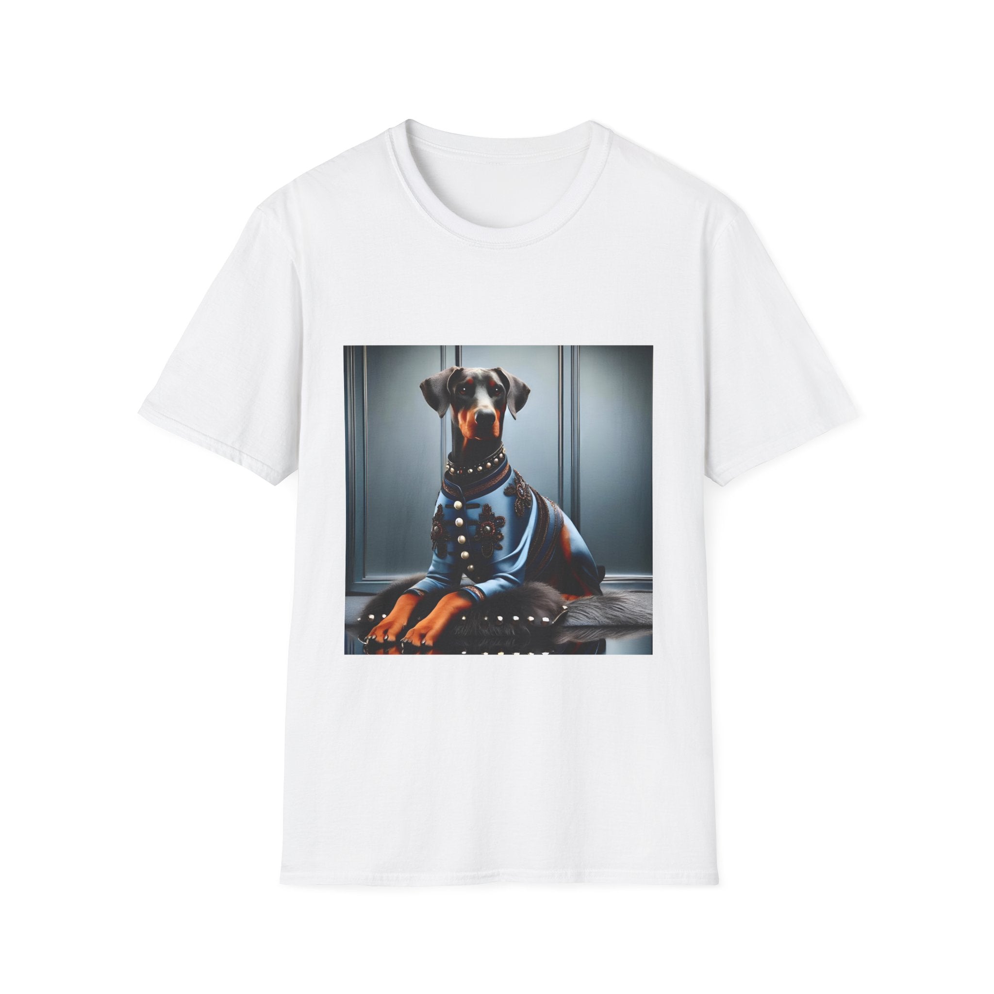 Doberman Pinscher Blue Belle | Unisex Dog T-Shirt