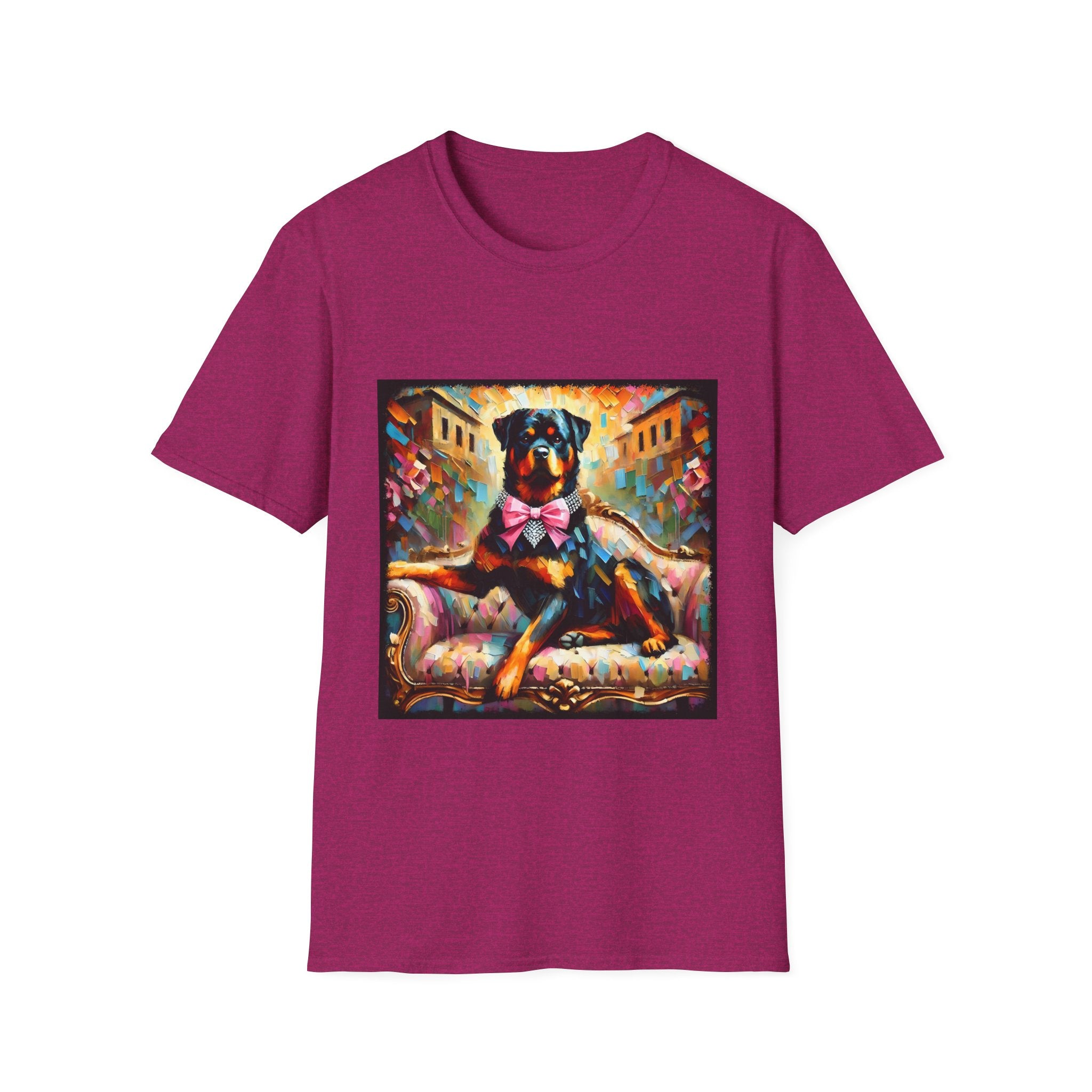 Rottweiler Diamond Princess Classic | Unisex Dog T-Shirt