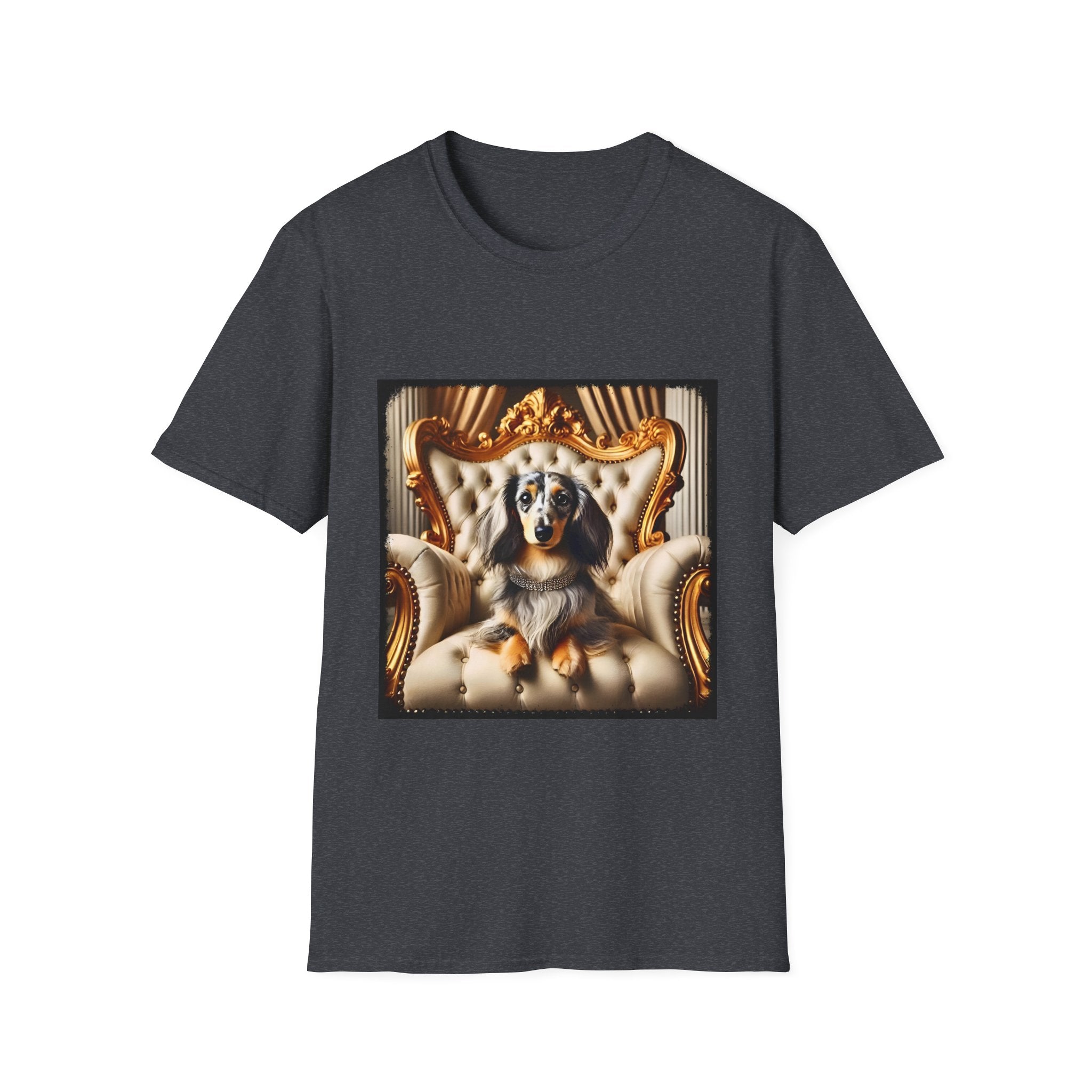 Dachshund Golden Glamour | Unisex Dog T-Shirt
