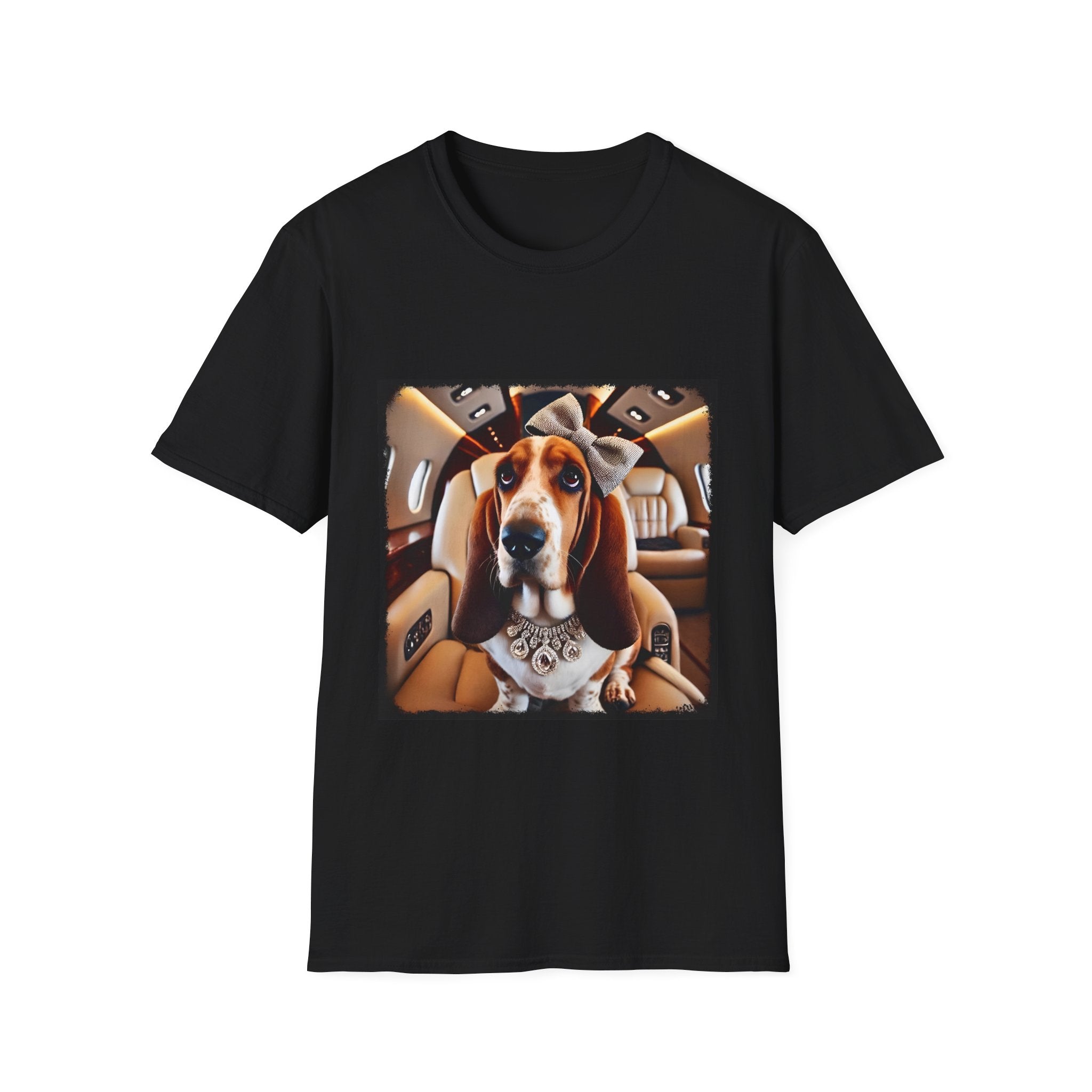 Basset Hound Jet Setter | Unisex Dog T-Shirt